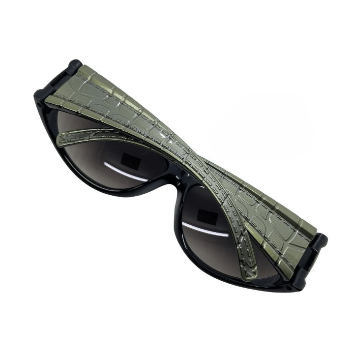 Designer × Electric Visual × Vintage VINTAGE Y2K SAFARI POLYCARBONATE FRAME SUNGLASSES - 2000’S Size ONE SIZE - 5 Thumbnail