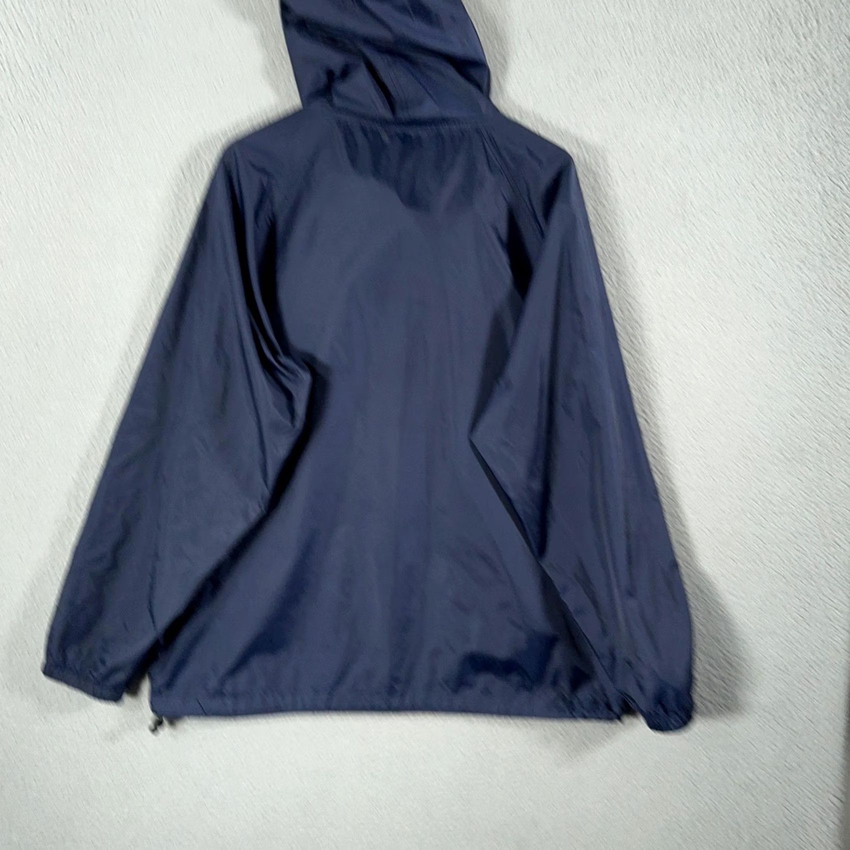 Sierra Designs VINTAGE Sierra Designs Micro Light Anorak Jacket Mens Large Blue Hooded 1/4 Zip Lightweight Lined Pockets Zipper Spring 80s 90s Era Mens Size US L / EU 52-54 / 3 - 3 Thumbnail
