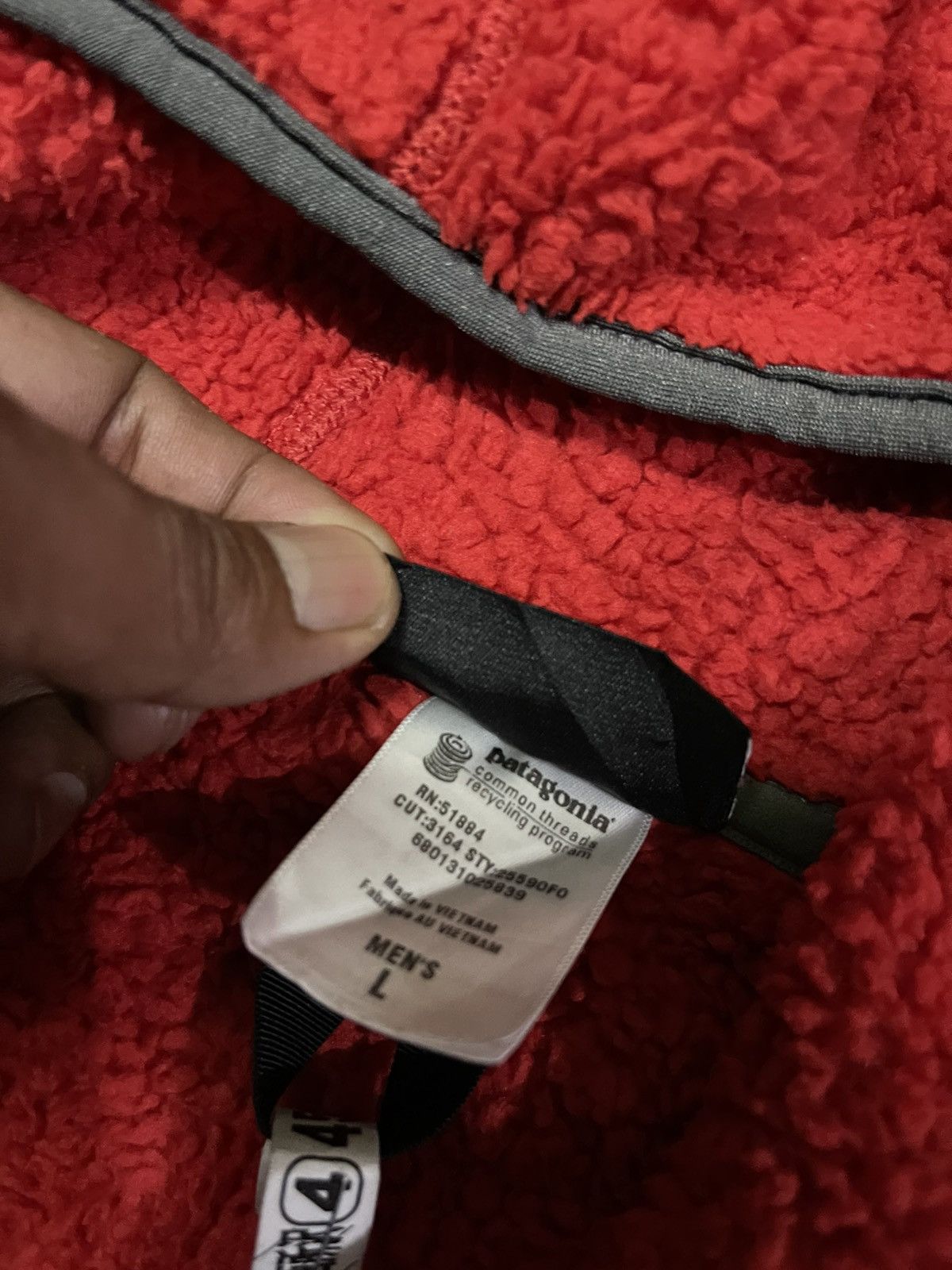 Patagonia Polartec Patagonia Hybrid Sherpa Fleece Hooded Jacket Size US L / EU 52-54 / 3 - 13 Thumbnail