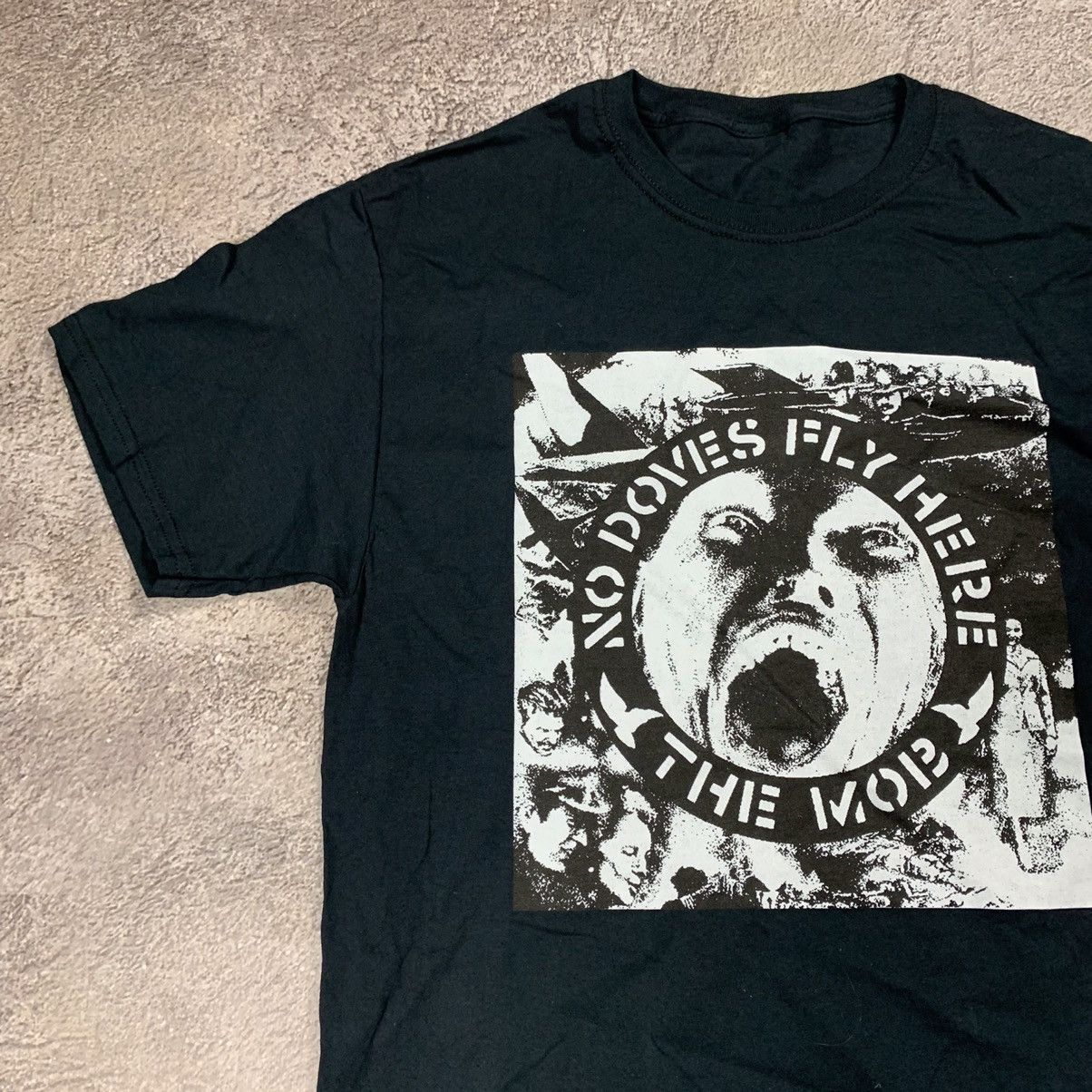 Vintage Vintage Y2K Graphic Tee Skull Horror Punk Grunge Black S Size US S / EU 44-46 / 1 - 3 Thumbnail