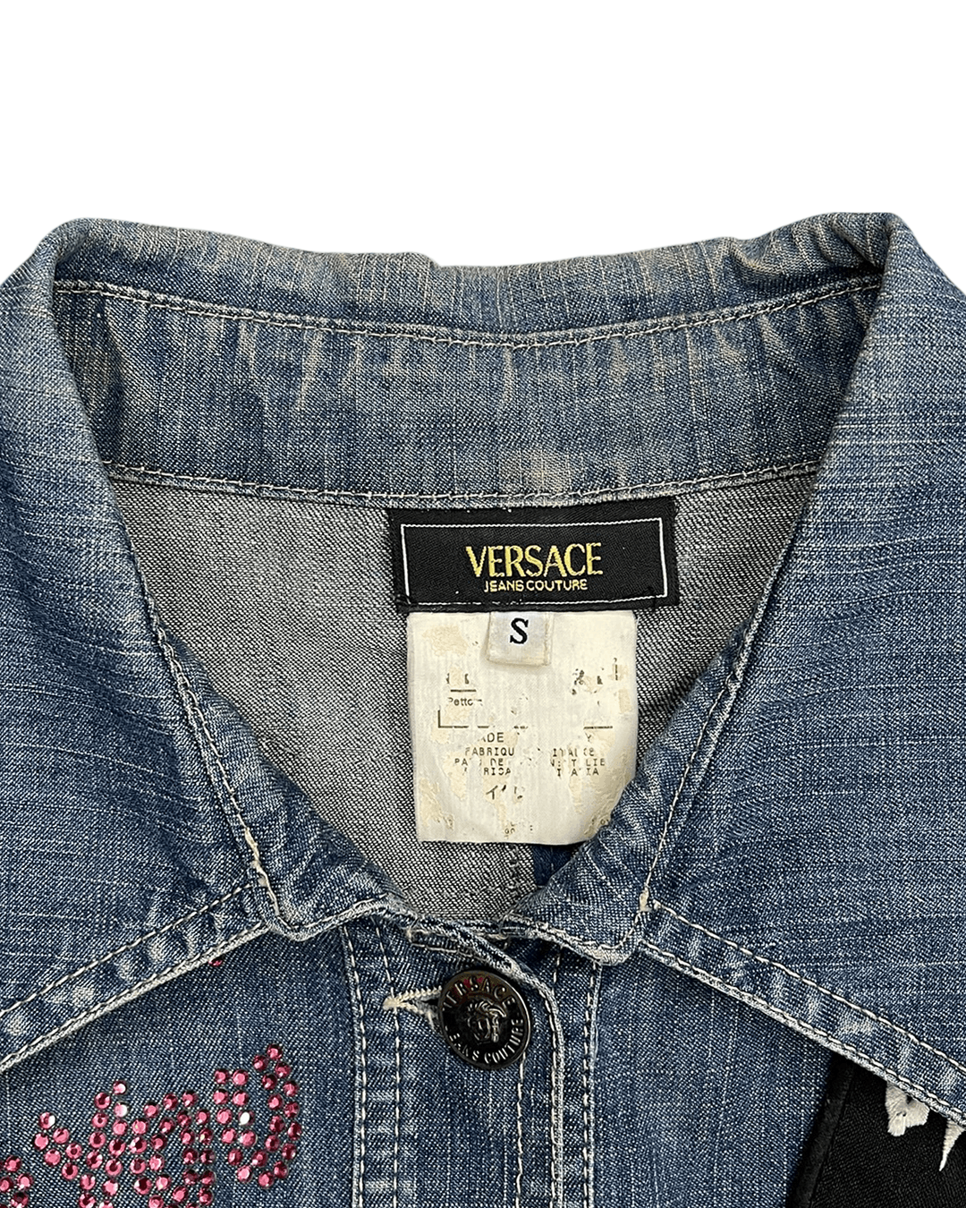 Versace Versace Vintage Patched Jacket Size S / US 4 / IT 40 - 10 Thumbnail