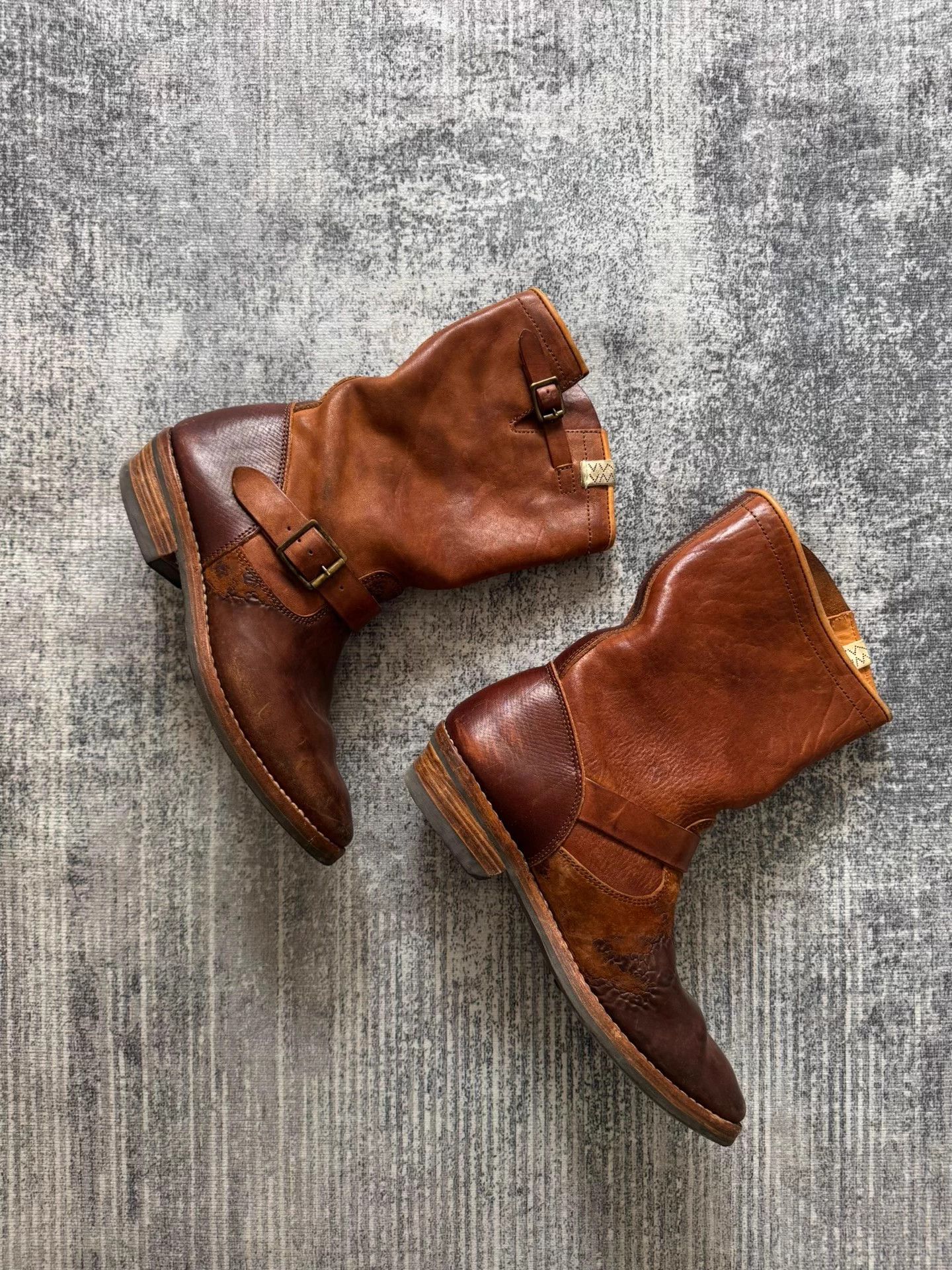 Visvim VISVIM 19SS T.W.O. BOOTS-FOLK Brown 9 Size US 9 / EU 42 - 1 Thumbnail