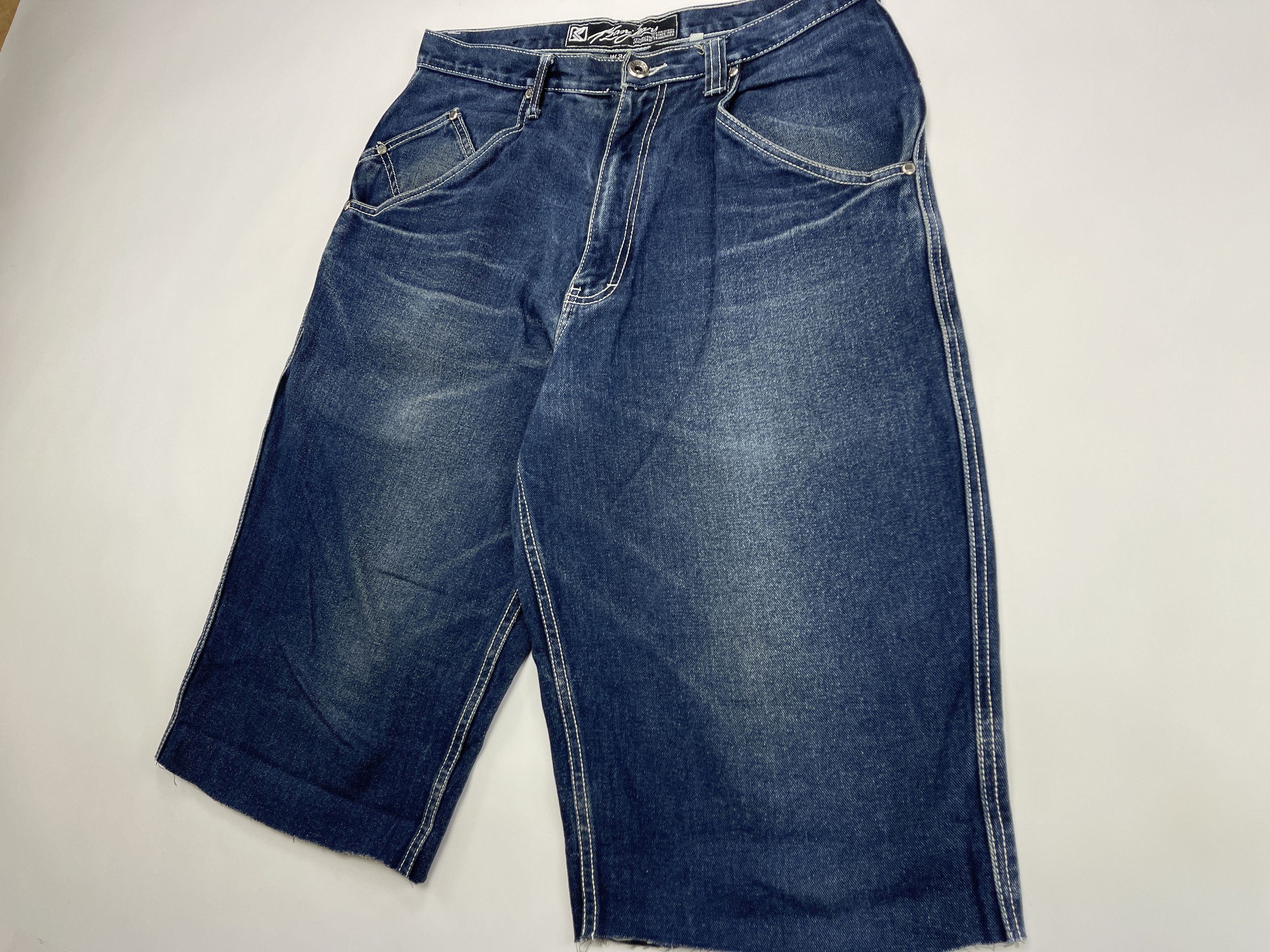 Karl Kani KARL KANI shorts, baggy, vintage Kani jeans 90s hip hop W 34 Size US 34 / EU 50 - 6 Thumbnail
