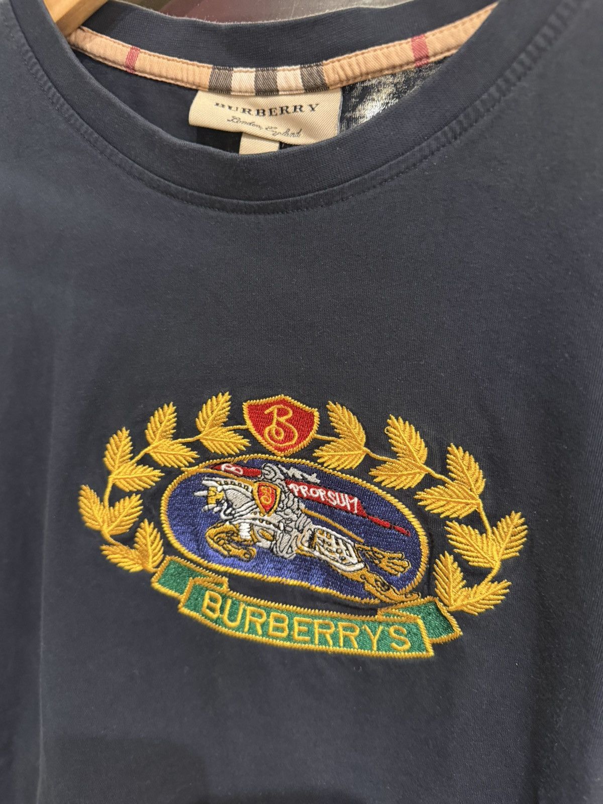 Other Burberry embroidery tee Size US M / EU 48-50 / 2 - 2 Thumbnail