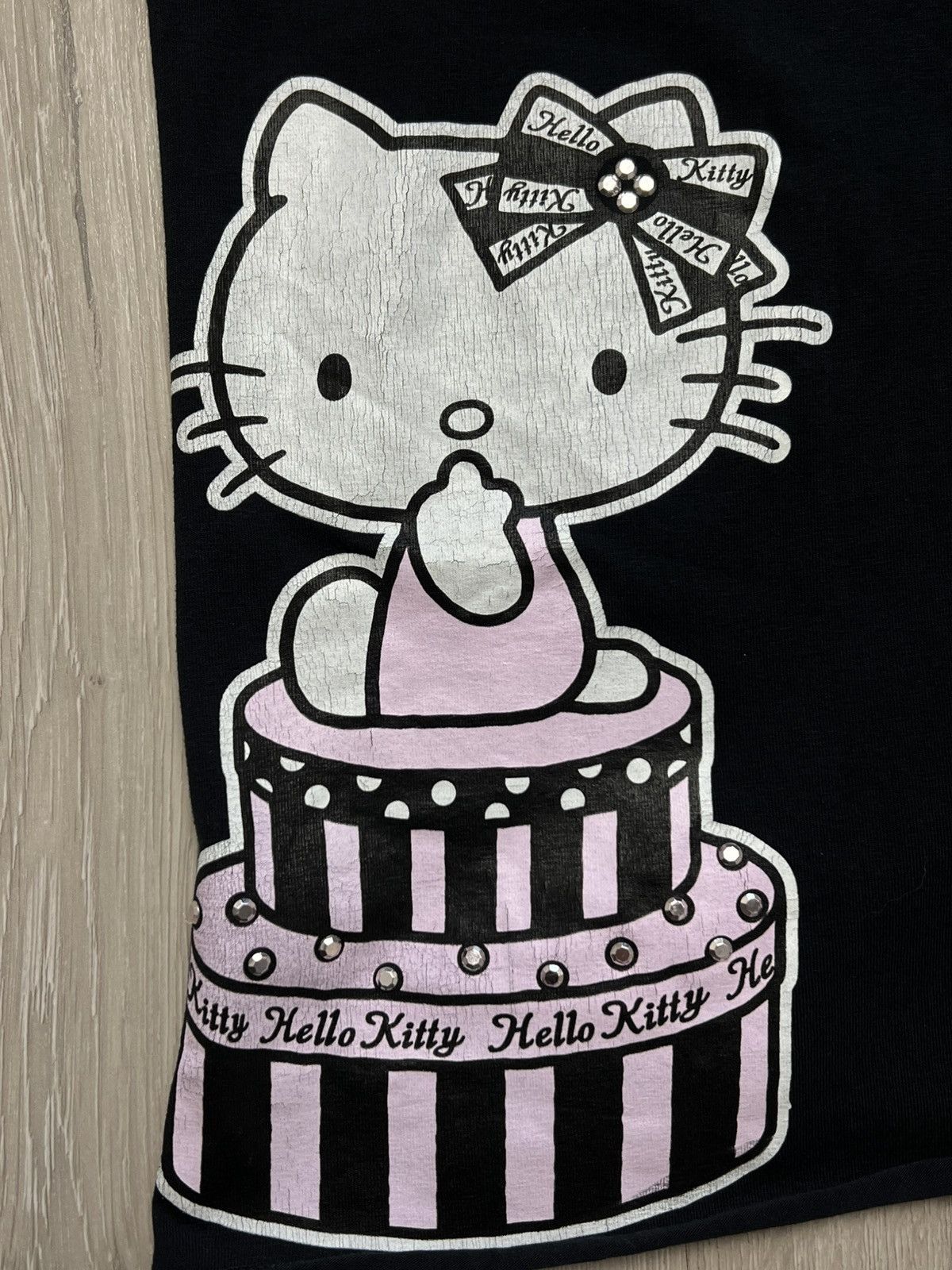 Japanese Brand × Vintage Hello Kitty Sanrio Vintage Y2K Tank Top Size L / US 10 / IT 46 - 2 Thumbnail