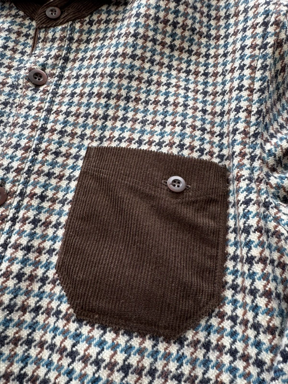 Comme des Garcons Houndstooth Shirt Jacket Size US M / EU 48-50 / 2 - 7 Thumbnail
