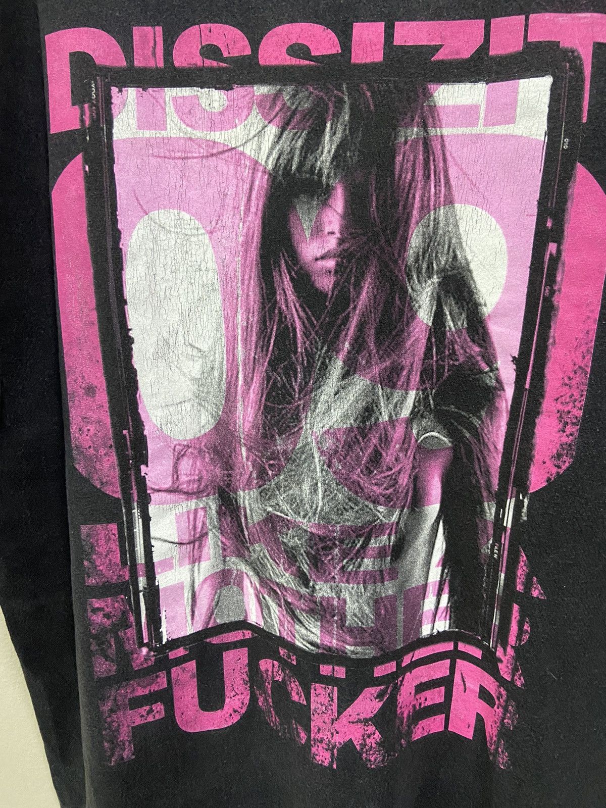 Dissizit Vintage DISSIZIT! Like A Mother Fucker T Shirt Size US XL / EU 56 / 4 - 2 Thumbnail