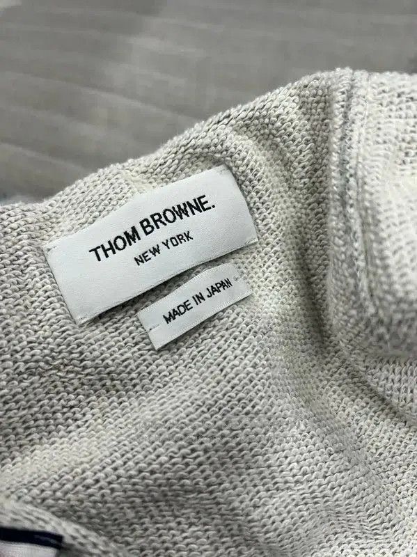 Thom Browne Thom Browne Gray Cotton Spring Casual Pants . Size US 44 / EU 60 - 6 Thumbnail