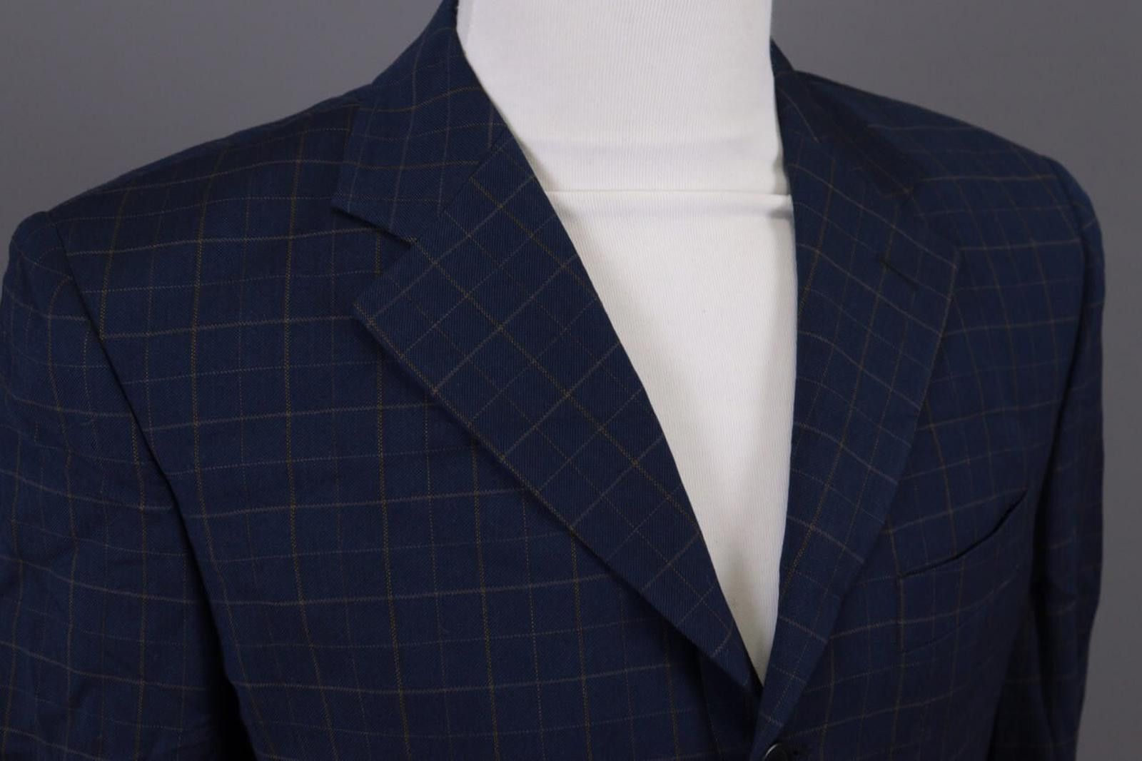 Missoni Missoni Made in Italy Men's Blue Sport Coat Blazer Jacket Size US M / EU 48-50 / 2 - 7 Thumbnail