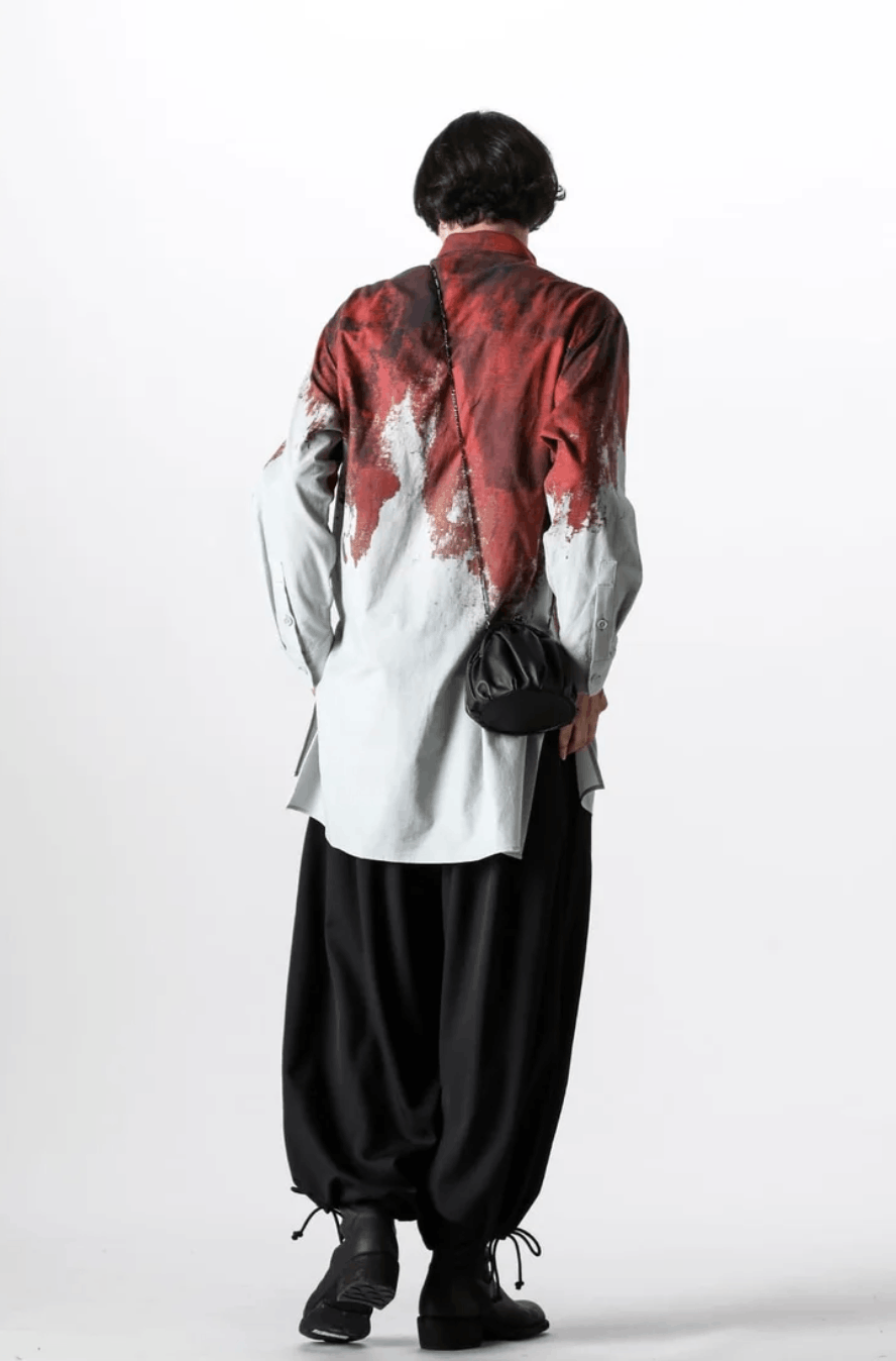 Yohji Yamamoto Yohji Yamamoto Pour Homme - W/Gabardine Class Balloon pants Size US 32 / EU 48 - 8 Thumbnail