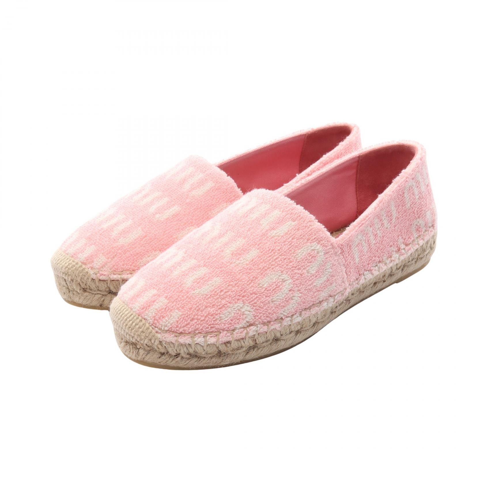 Miu Miu Miu Miu Miu Miu Pile Platform Slip On Textile Shoes DUTY FREE for USA Size ONE SIZE - 1 Thumbnail
