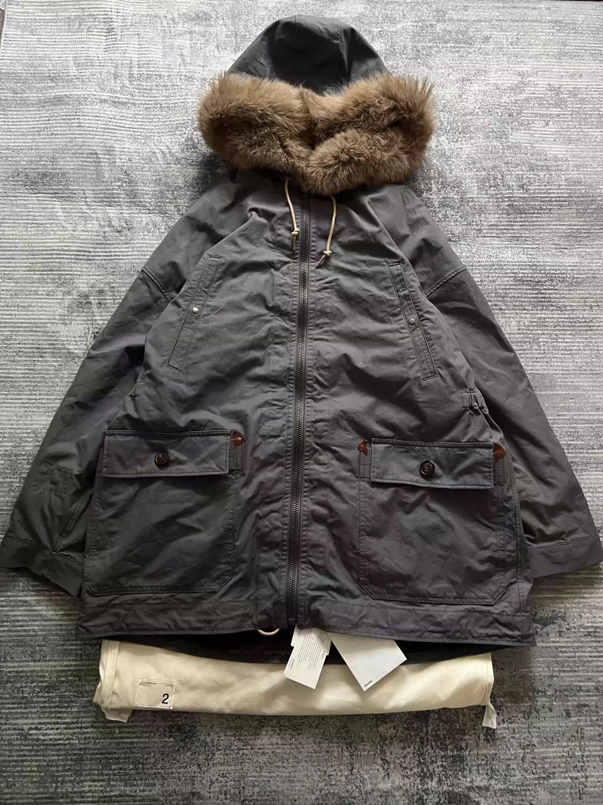 visvim COLD BAY PARKA（WOOL ALPACA）