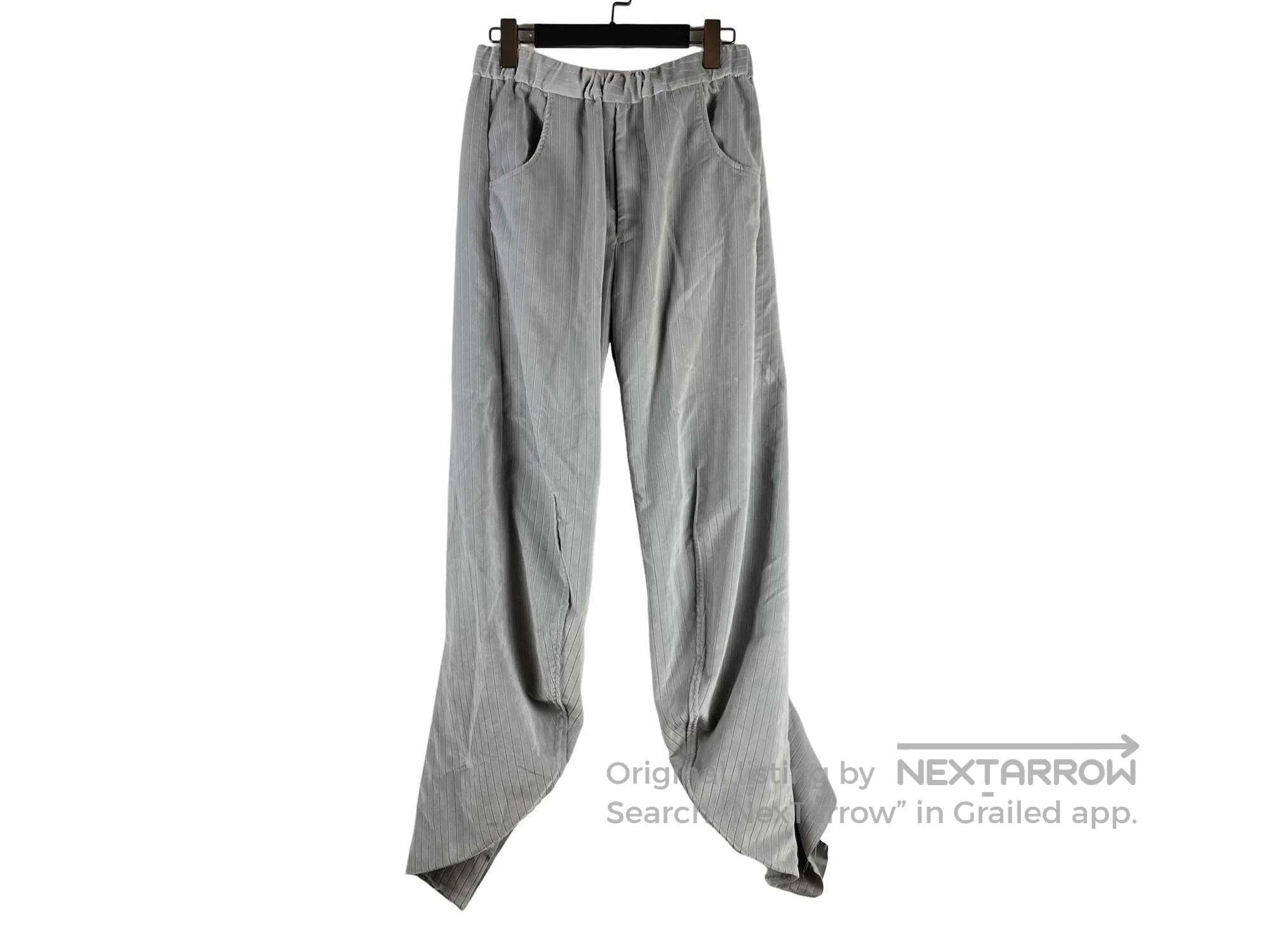 Beauty Beast Beams size S Striped Scimitar Distressed Wide Leg Pants Size US 27 - 1 Thumbnail