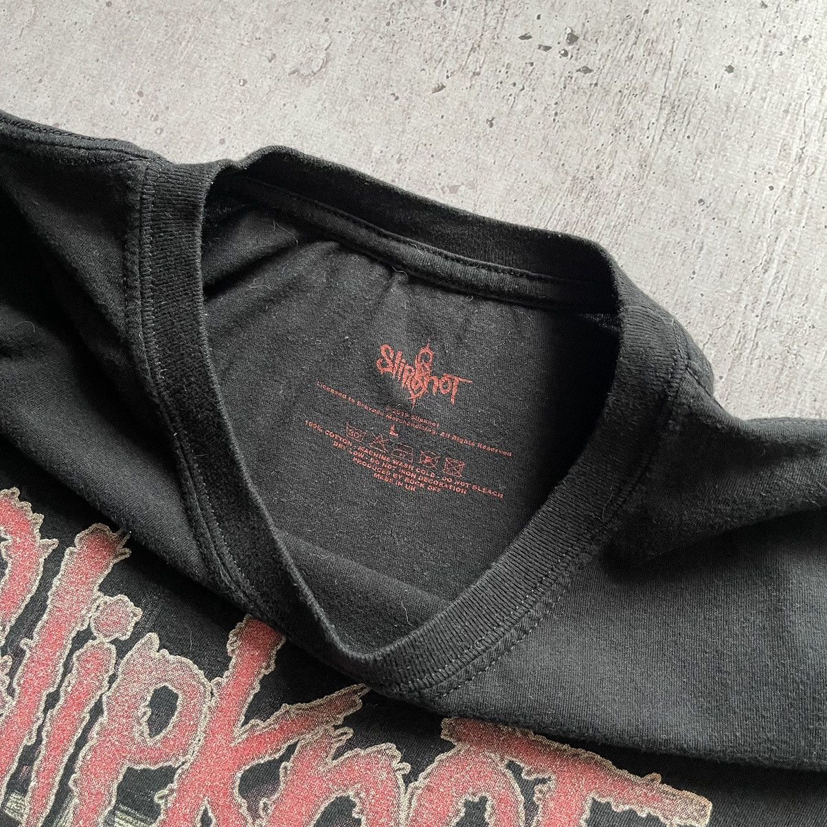Band Tees × Slipknot Vintage Slipknot Print Rock Band Anvil Tee Size US L / EU 52-54 / 3 - 9 Thumbnail