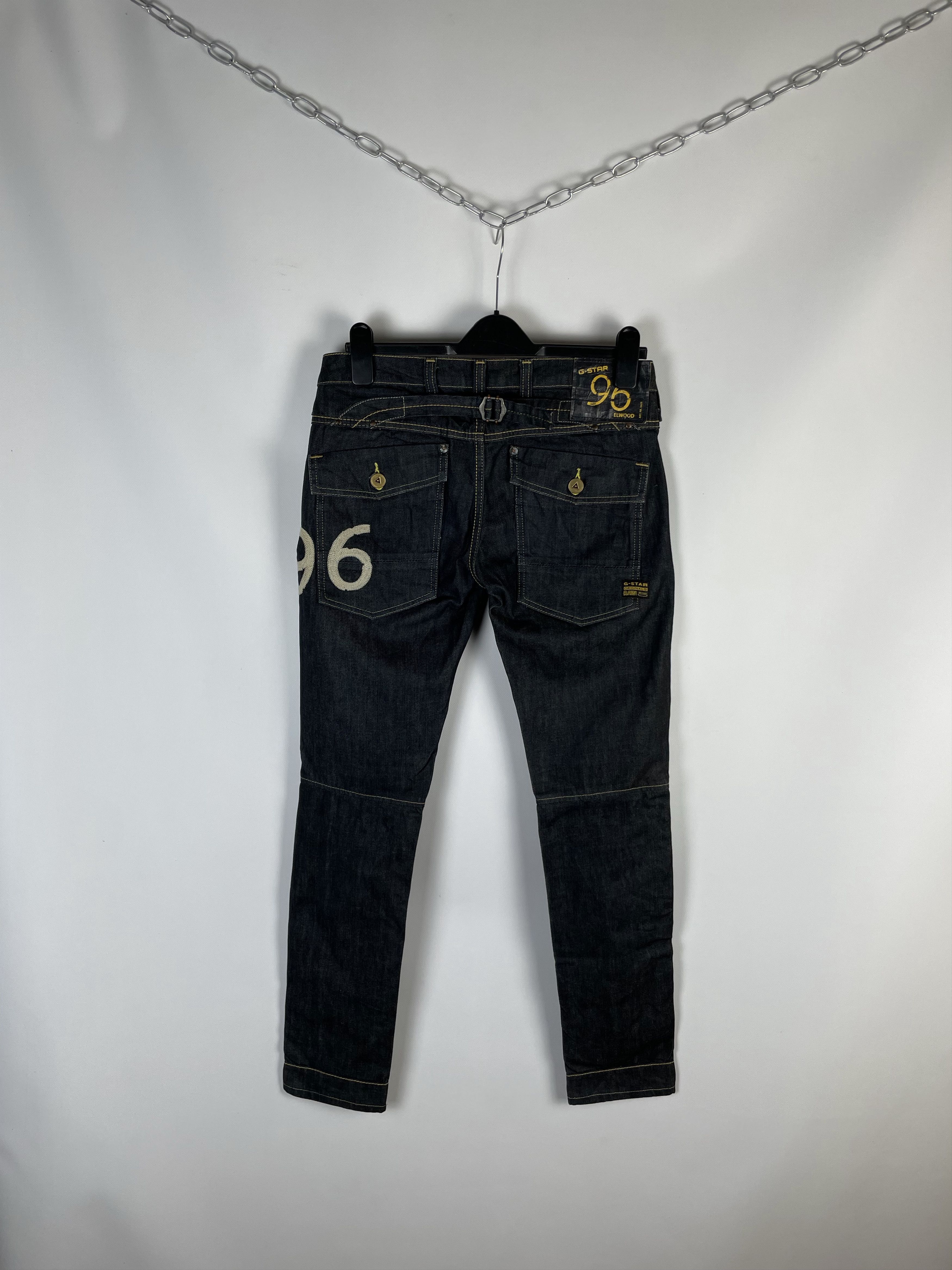 G-Star × Vintage Vintage G-Star Raw 96 Pants Double Knee Jeans Size US 28 / EU 44 - 1 Thumbnail