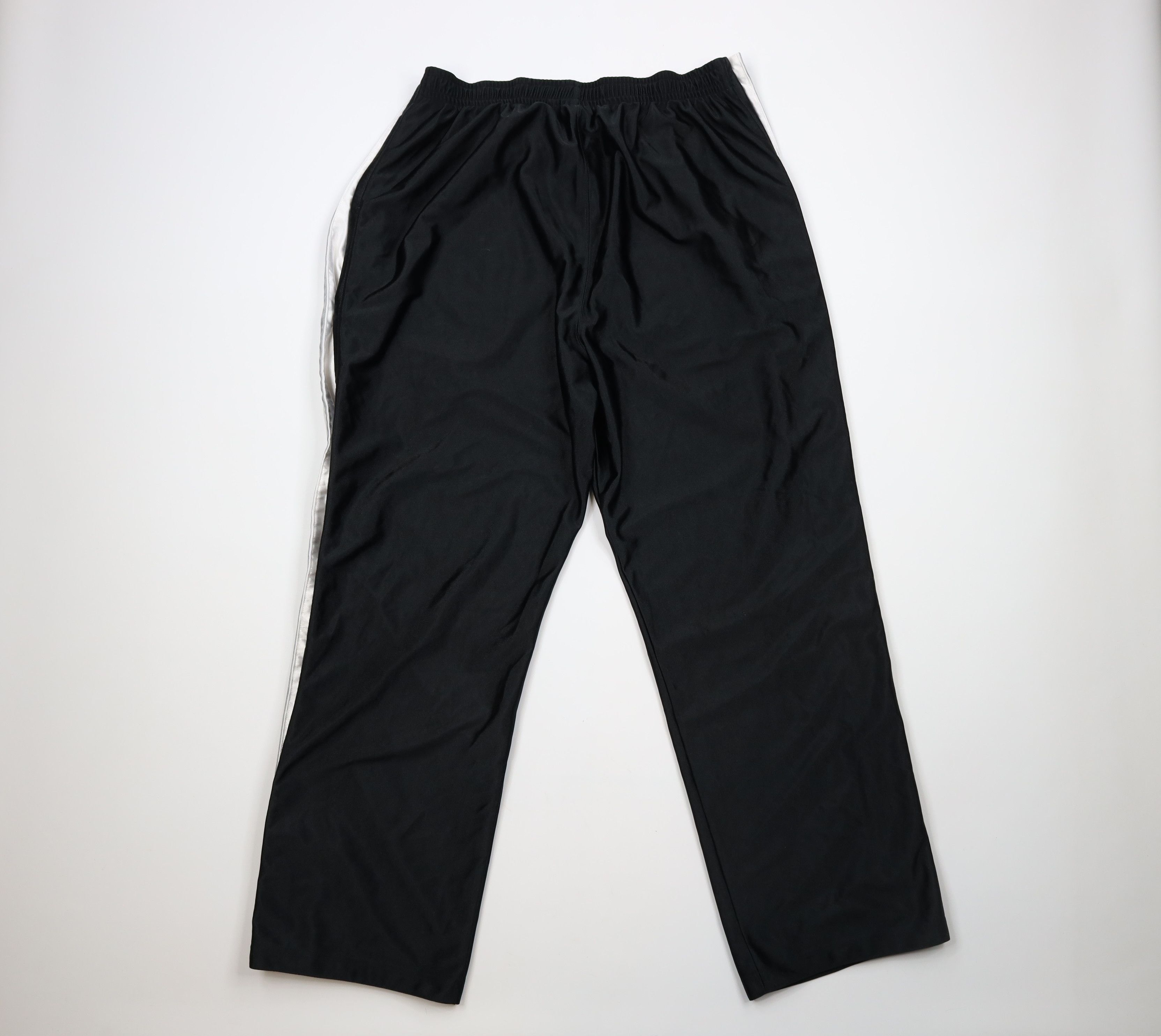 Adidas × Vintage Vintage Y2K 2001 Adidas Block Wide Leg Tearaway Sweatpants Size US 40 / EU 56 - 10 Thumbnail