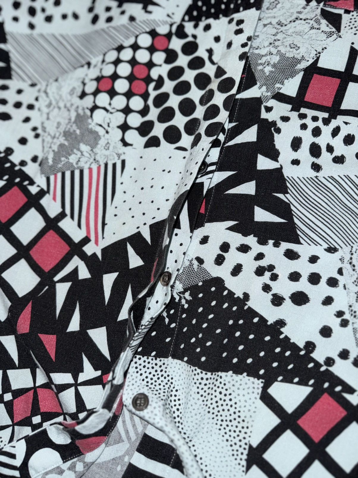 Paul Smith Paul Smith Made in Japan Collage Print Shirt Size US L / EU 52-54 / 3 - 4 Thumbnail