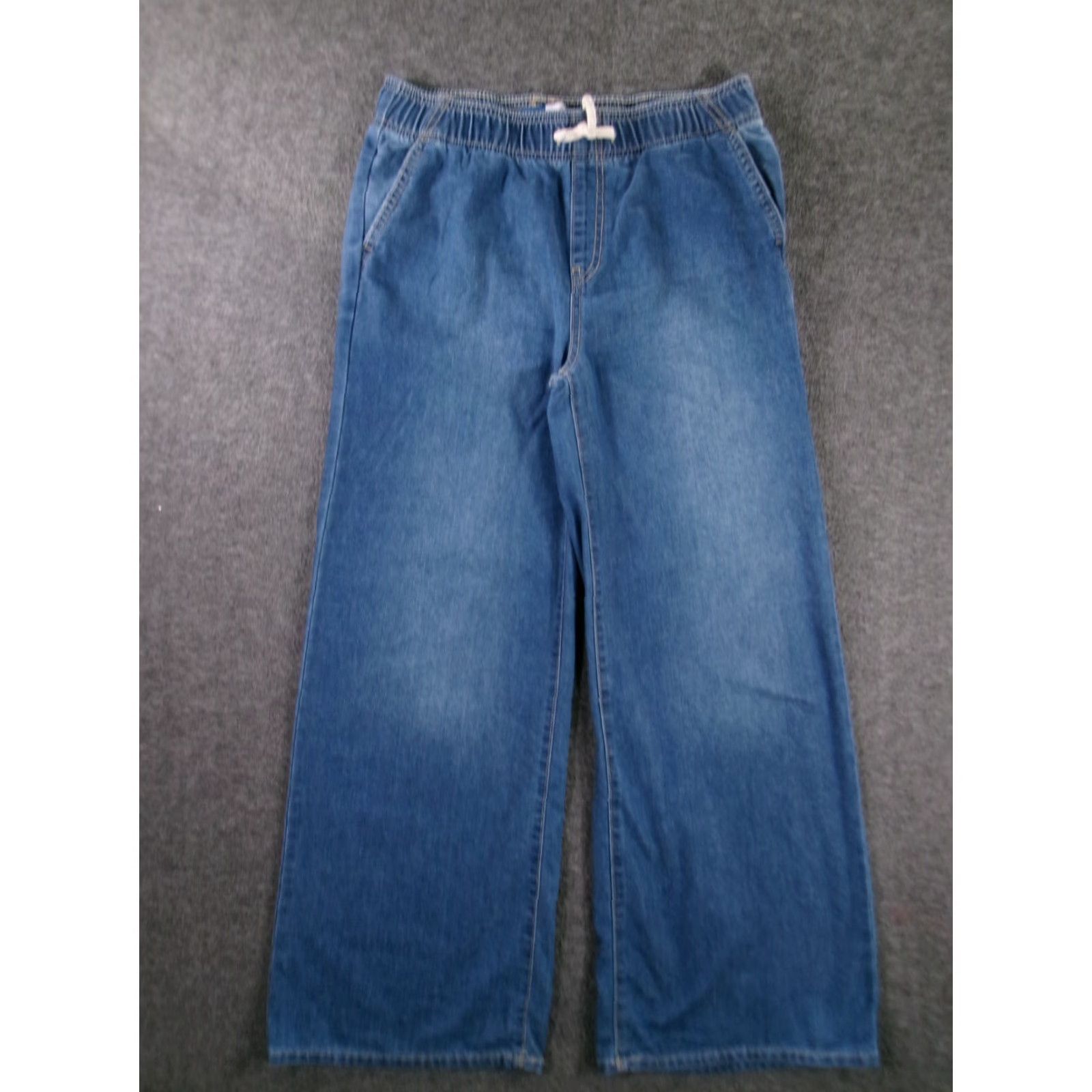 Old Navy VINTAGE Old Navy Jeans Womens 2XL Blue Wide-Leg High Rise Denim Baggy 80s 90s Grunge Rock Cowboy Western Workwear Mens? Size 40" / US 18 - 2 Thumbnail