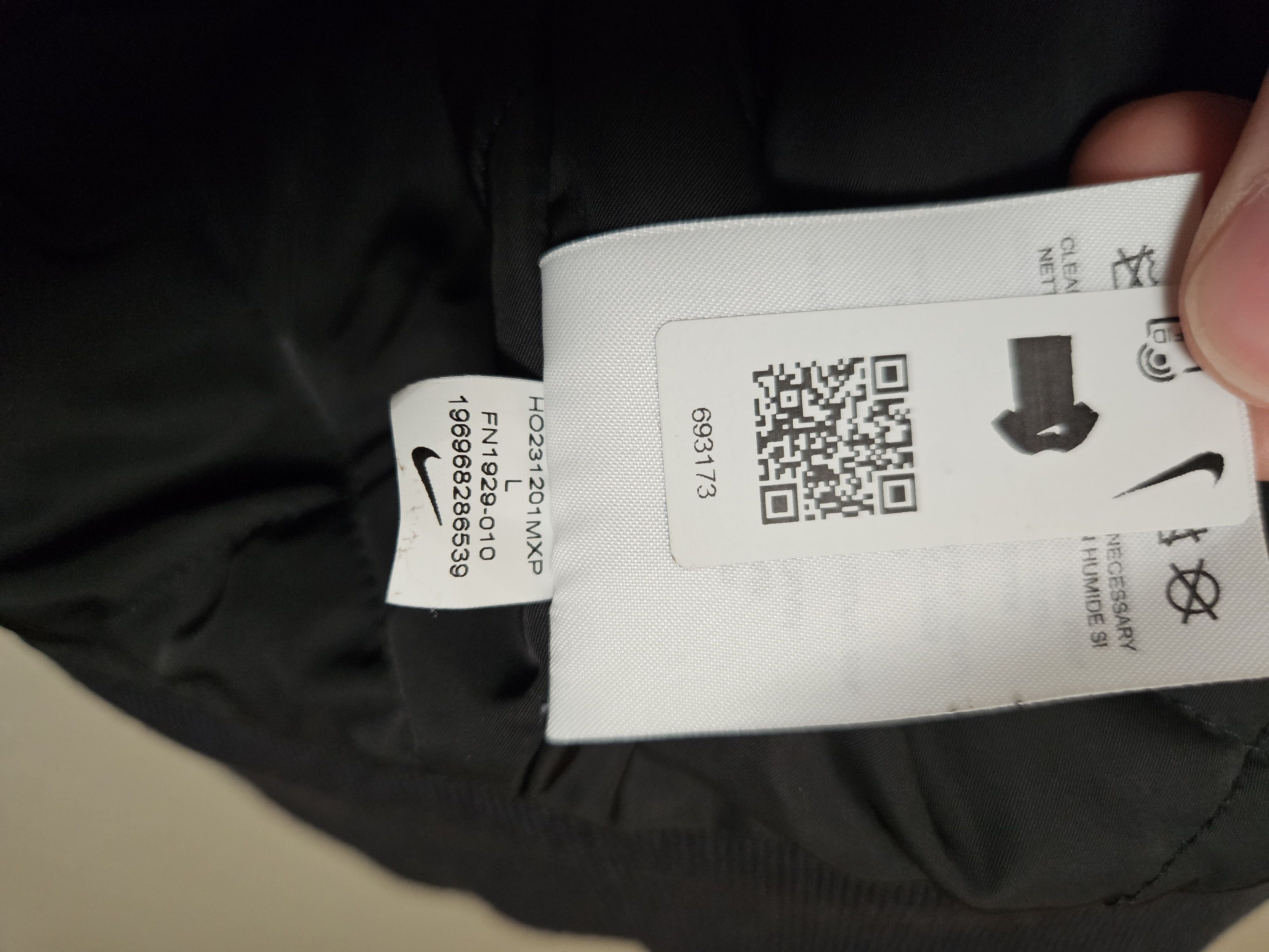 Nike Big Swoosh Leather Jacket Sample Size US L / EU 52-54 / 3 - 7 Thumbnail