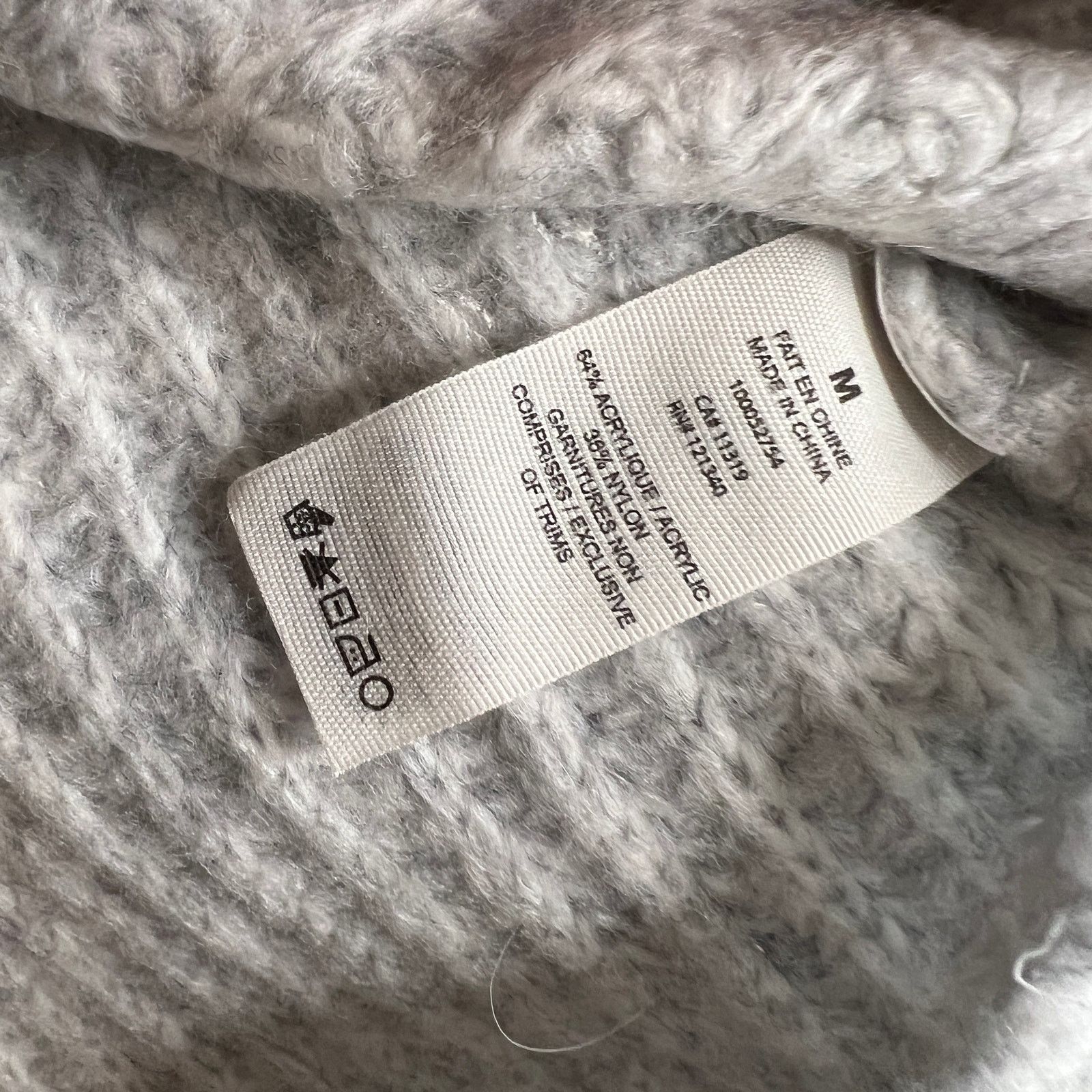 Garage Garage Turtleneck Gray Sweater Womens Medium Size M / US 6-8 / IT 42-44 - 4 Thumbnail