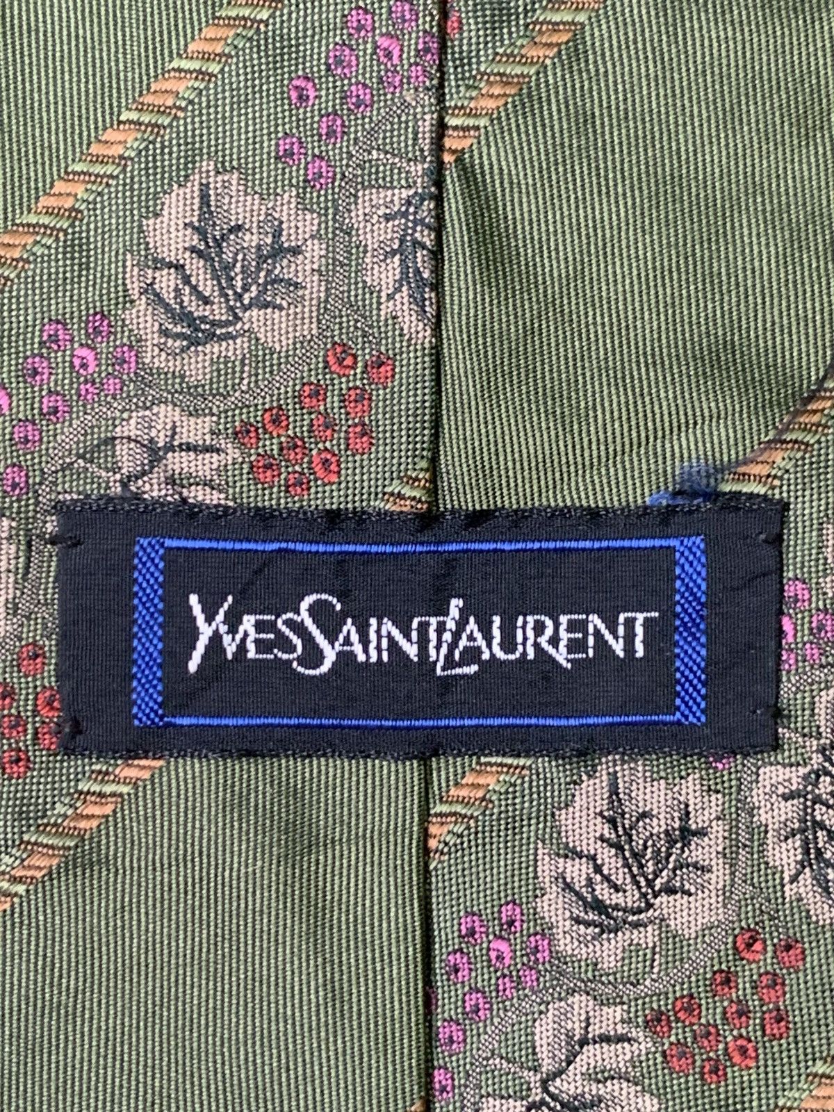 Designer × Vintage × Yves Saint Laurent Rare Design Vintage Yves Saint Laurent Ties Size ONE SIZE - 4 Thumbnail