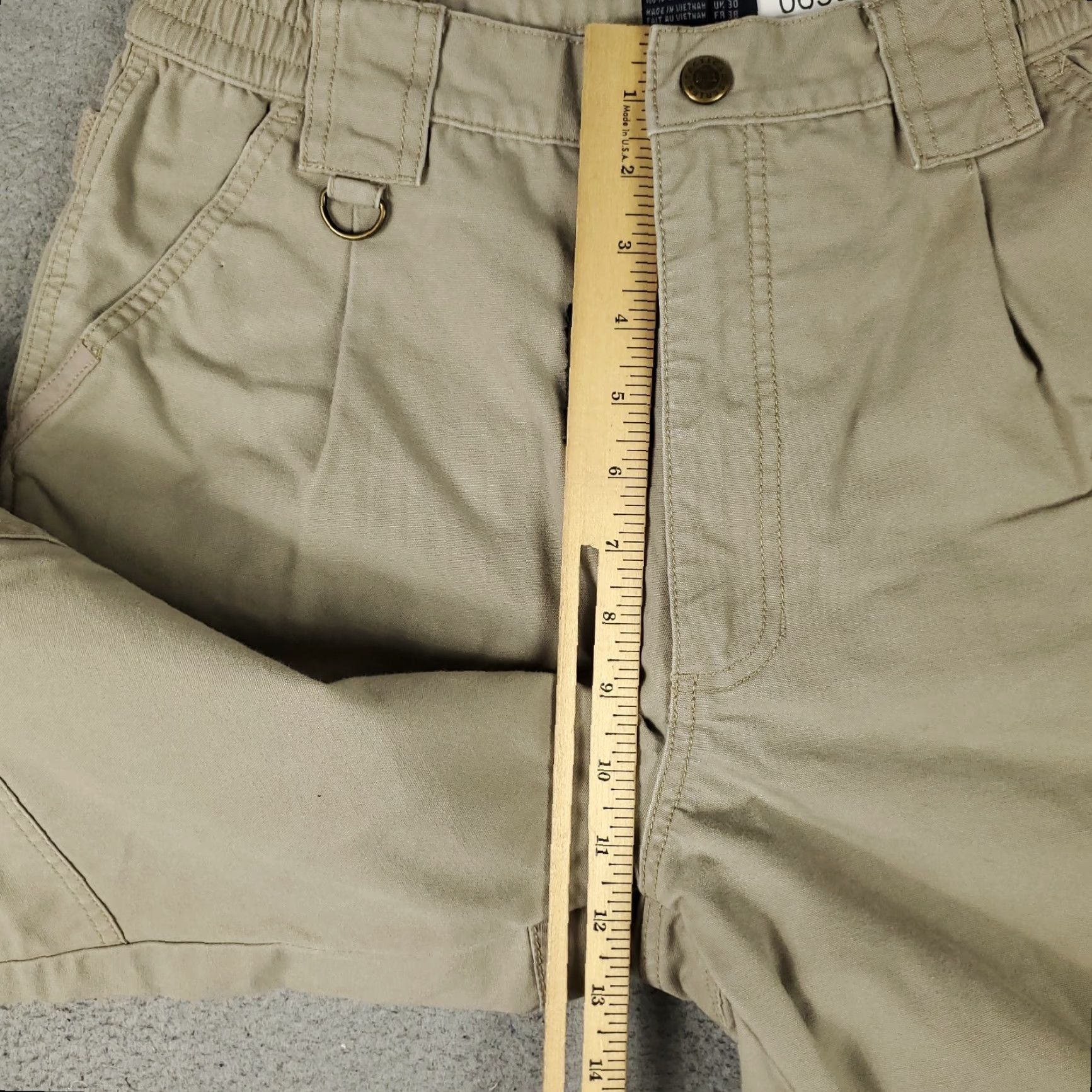 Vintage 5.11 Tactical Series Pants Mens 30x32 Beige Cargo Pocket Straight Regular Jeans? Size US 30 / EU 46 - 5 Thumbnail