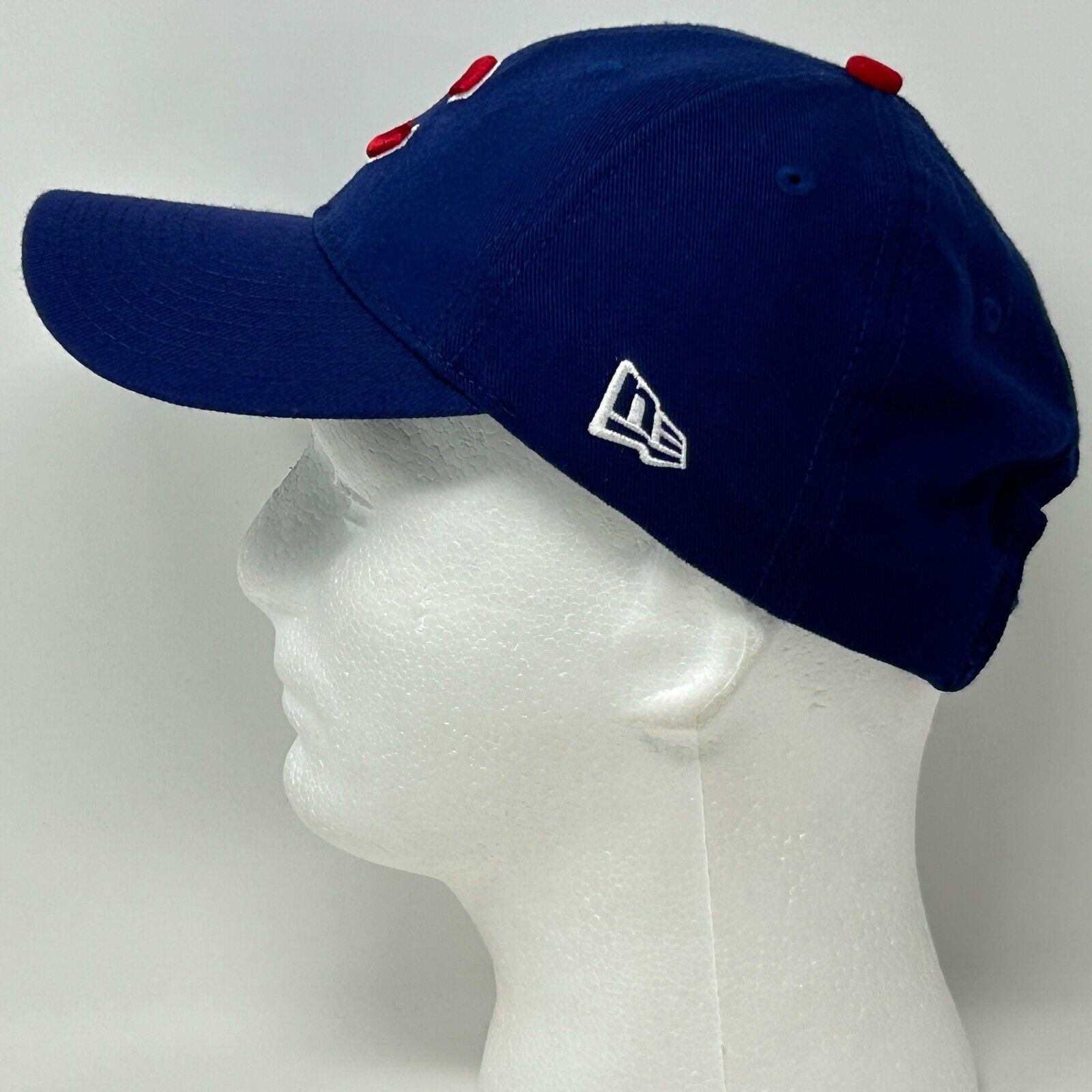 New Era Chicago Cubs Hat Baseball Cap Blue New Era MLB Strapback Size ONE SIZE - 6 Thumbnail