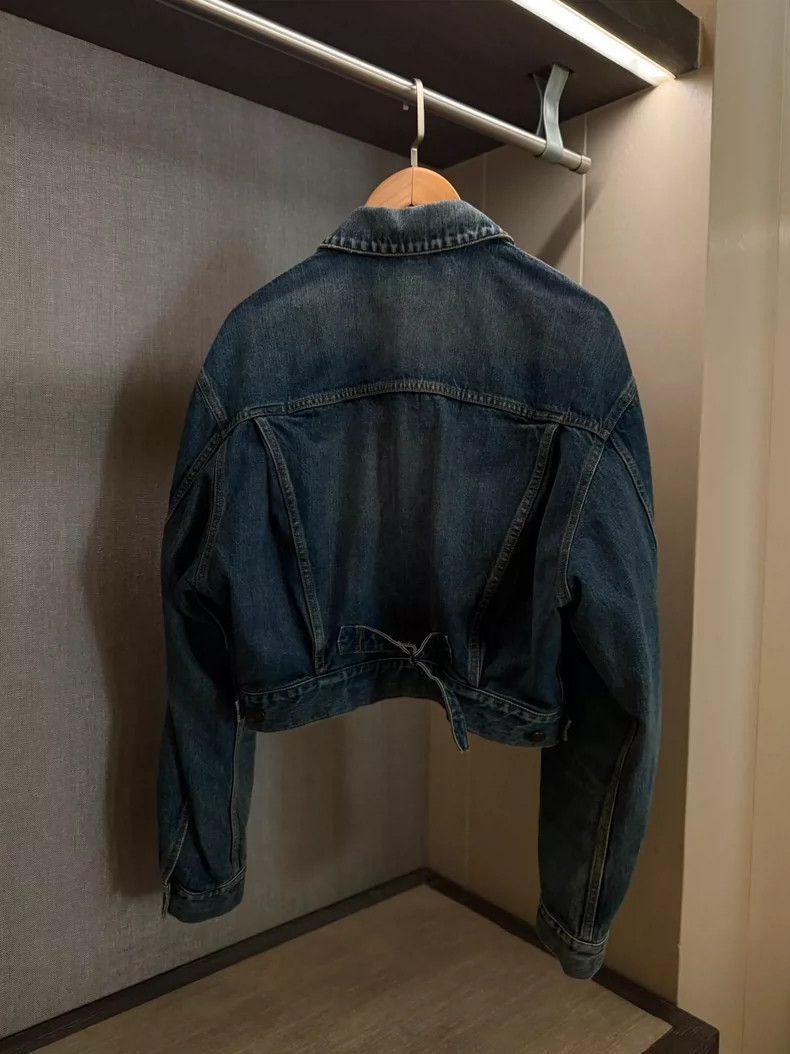 Saint Laurent Paris Saint Laurent Paris Denim Jacket Nextarrow-2505 Size S / US 4 / IT 40 - 5 Thumbnail