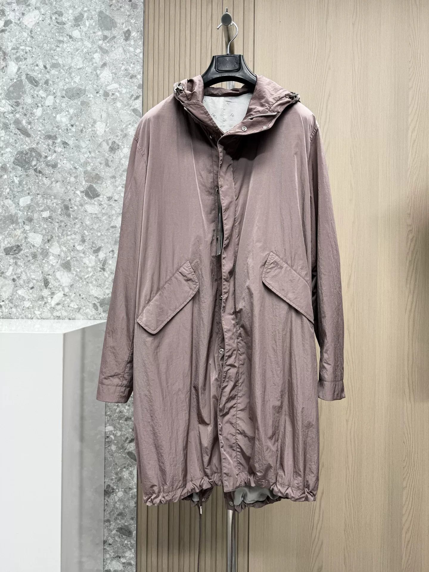 Dior Dior Man Logo Embroidered Trench Coat Size US M / EU 48-50 / 2 - 1 Thumbnail