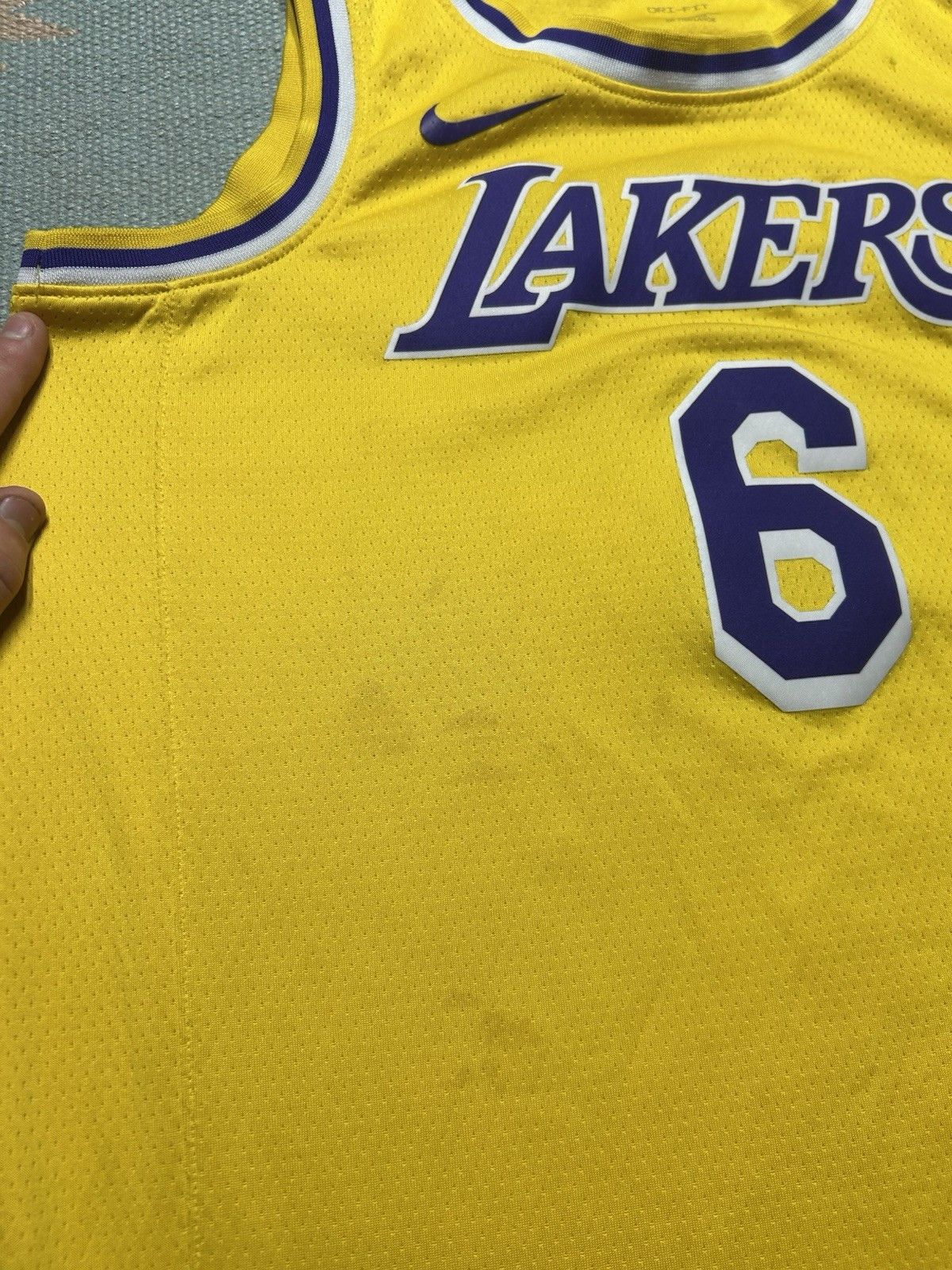 Nike Nike Swingman Los Angeles Lakers LeBron James #6 Jersey S 40 Size US S / EU 44-46 / 1 - 4 Thumbnail