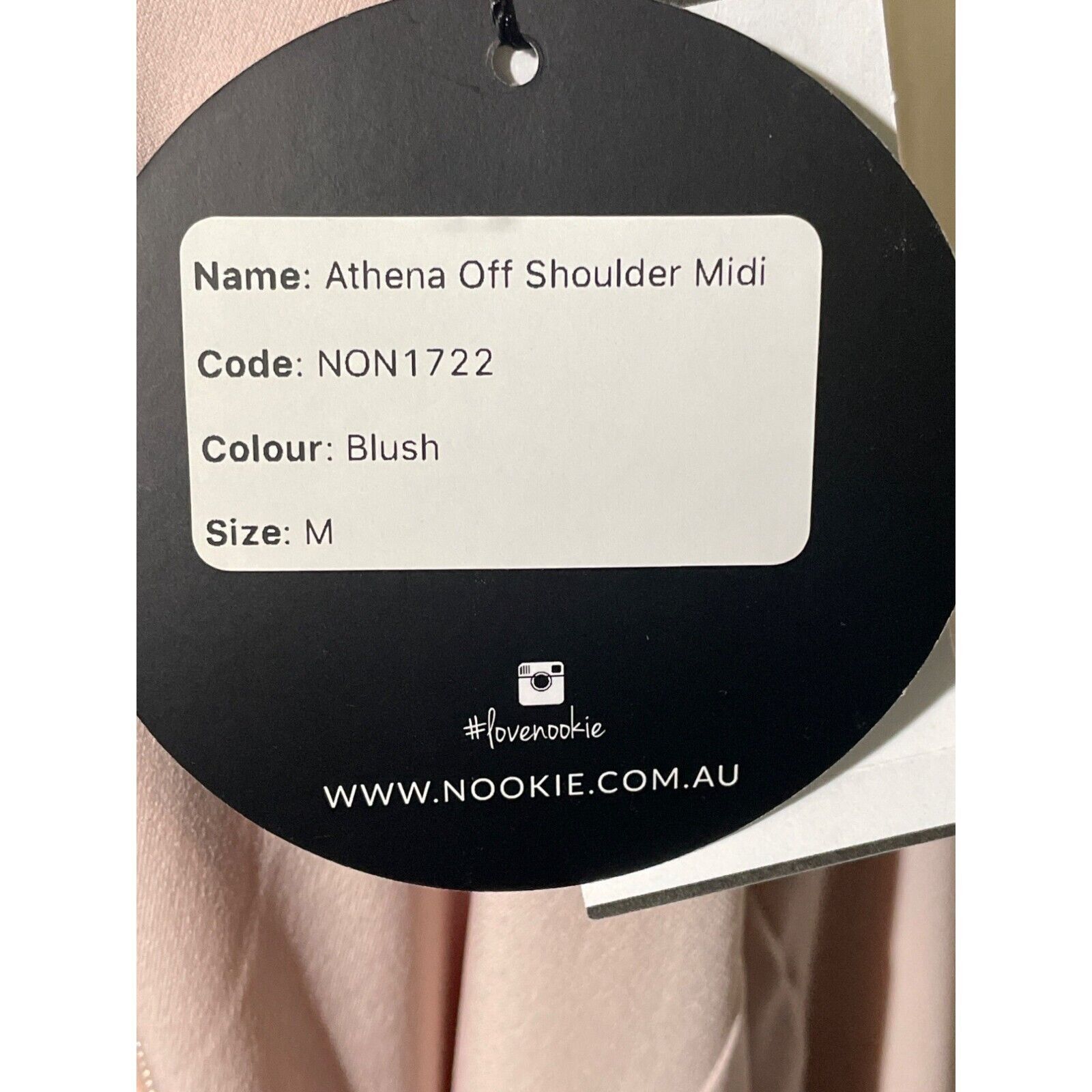 Other Nookie Athena Midi Evening Dress Off Shoulder New Medium Size M / US 6-8 / IT 42-44 - 10 Thumbnail