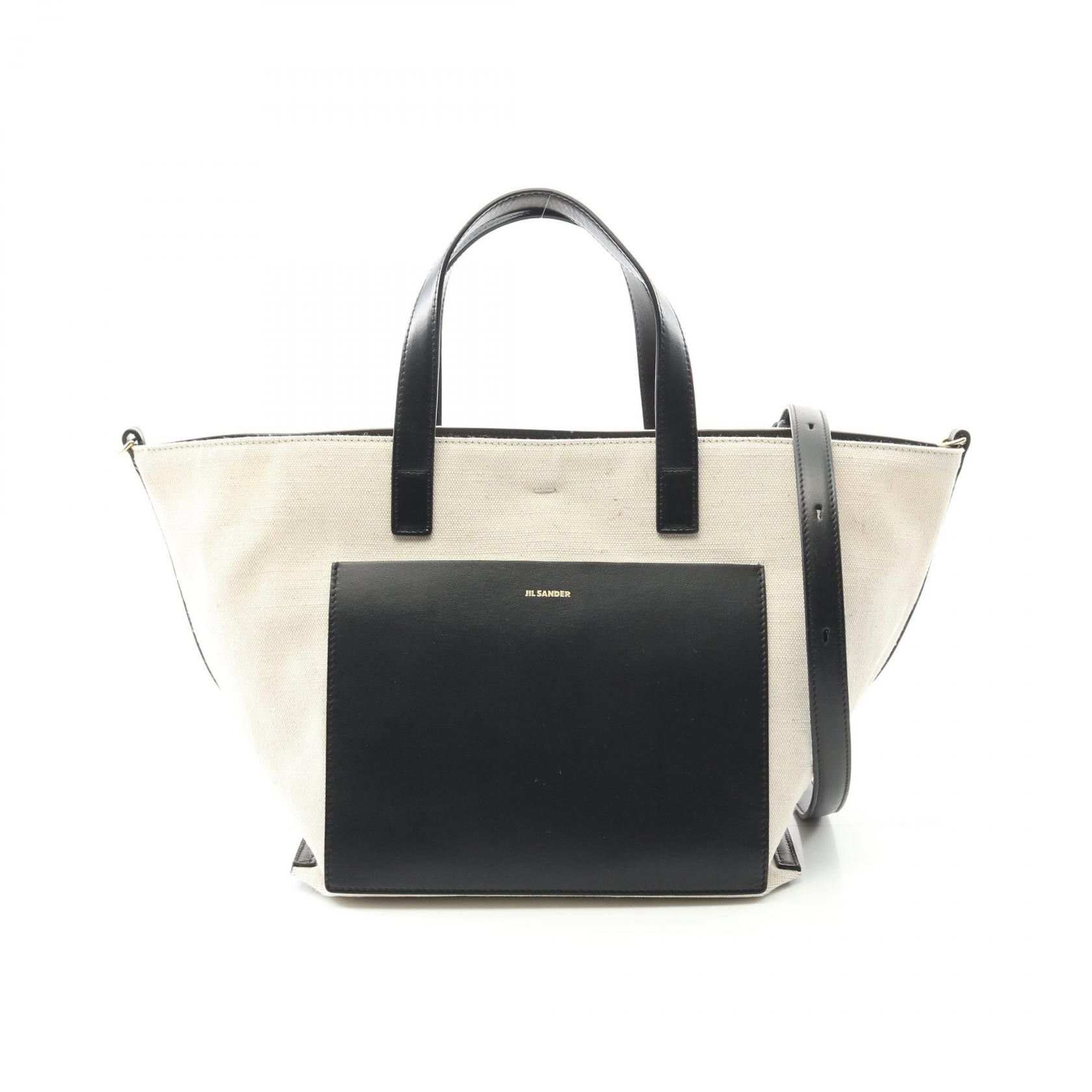 Jil Sander Jil Sander Jil Sander WANDER SQUARE SMALL tote bag Leather Tote Bag J07WD0026P4863280 DUTY FREE for USA Size ONE SIZE - 1 Thumbnail