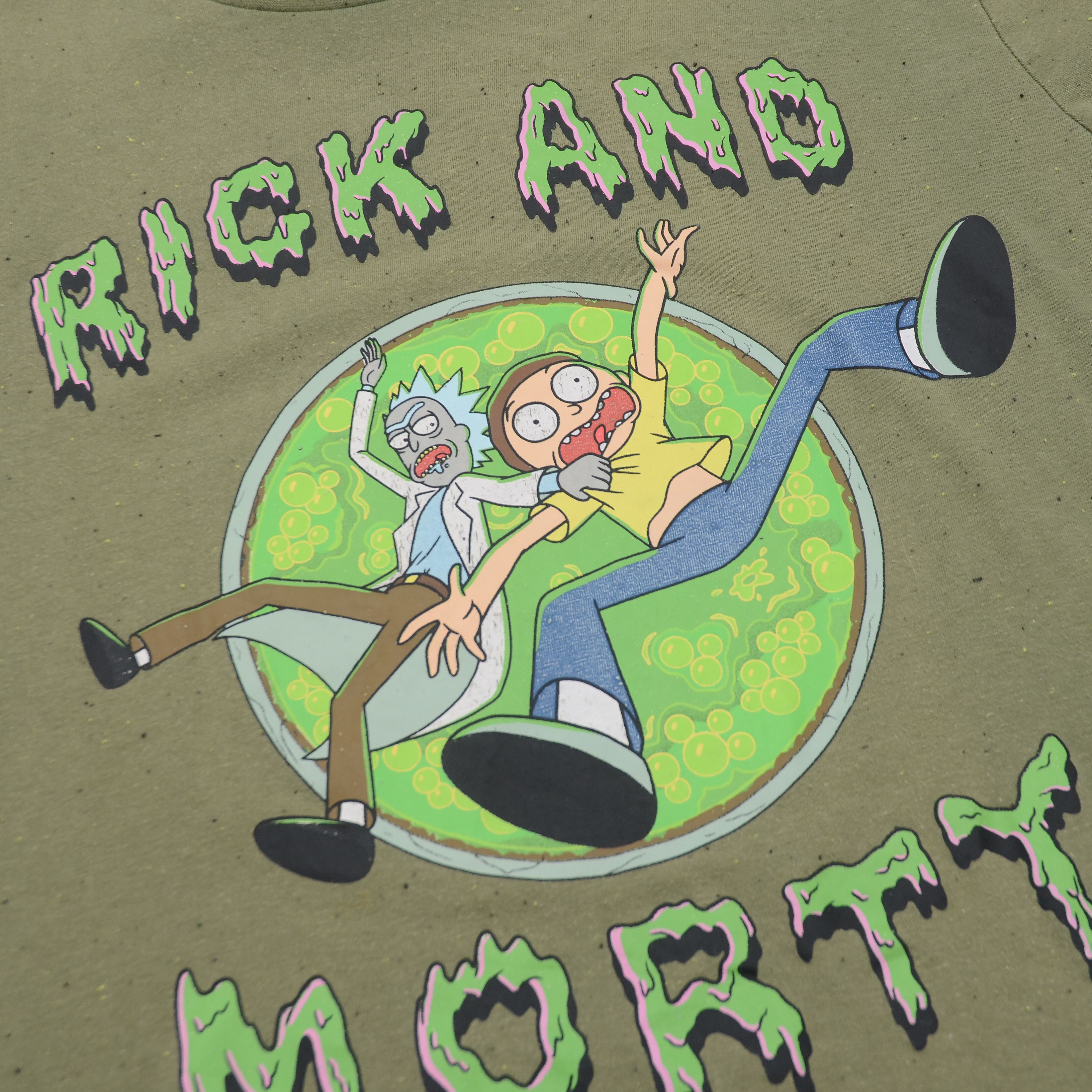 Cartoon Network Rick and Morty Men's T-Shirt Graphic Tee Cartoon Fan Merch Size US XL / EU 56 / 4 - 7 Thumbnail