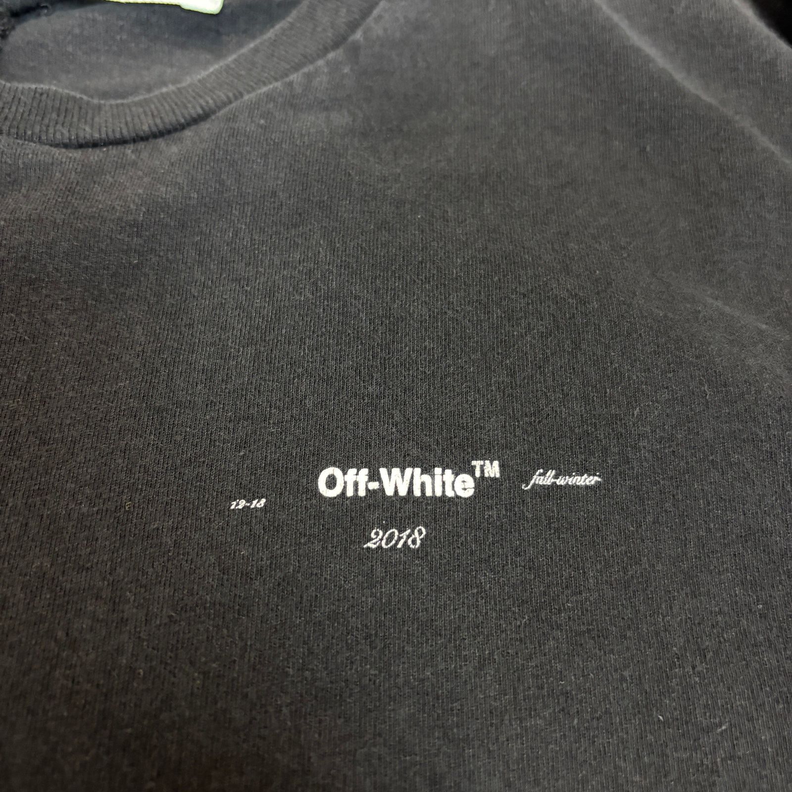 Off-White Off White 3D Stencil Arrow Long Sleeve Tee Shirt Men's XL Size US XL / EU 56 / 4 - 4 Thumbnail