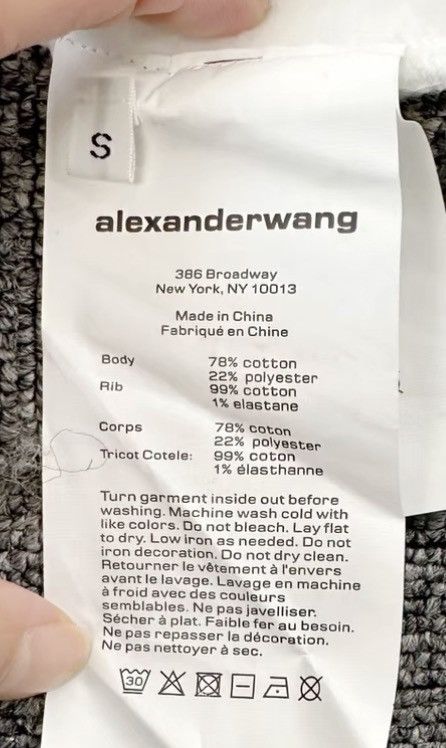 Alexander Wang Alexander Wang White Chest Foam Logo Hoodie K12 Size S / US 4 / IT 40 - 8 Thumbnail
