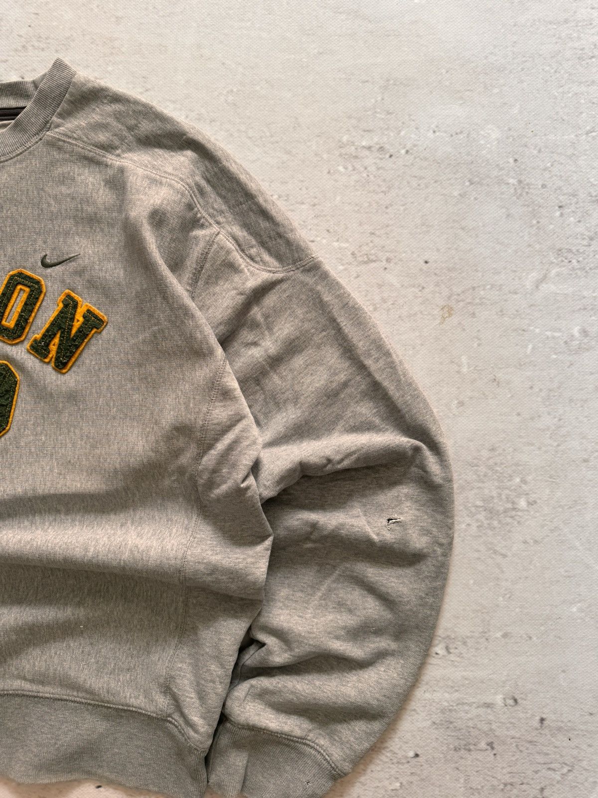 Nike × Vintage NIKE OREGOR VINTAGE CENTER LOGO OVERSIZE BOXY SWEATSHIRT Size US L / EU 52-54 / 3 - 4 Thumbnail