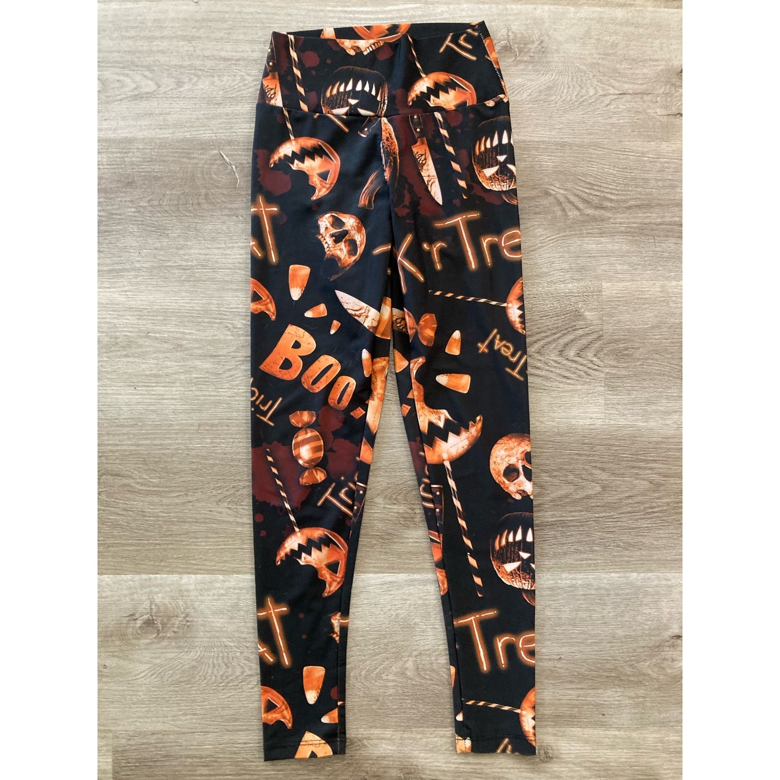 Universal Studios Universal Studios Halloween Horror Nights Leggings S HHN Size 22" - 3 Thumbnail