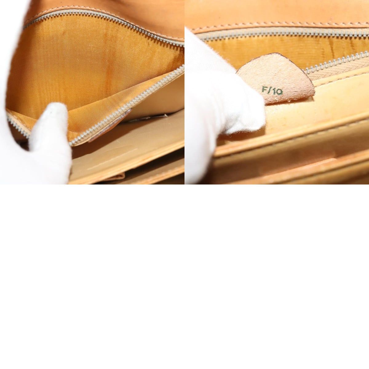 Celine CELINE Macadam Canvas Horse Carriage Shoulder Bag Beige Gold Size ONE SIZE - 13 Thumbnail