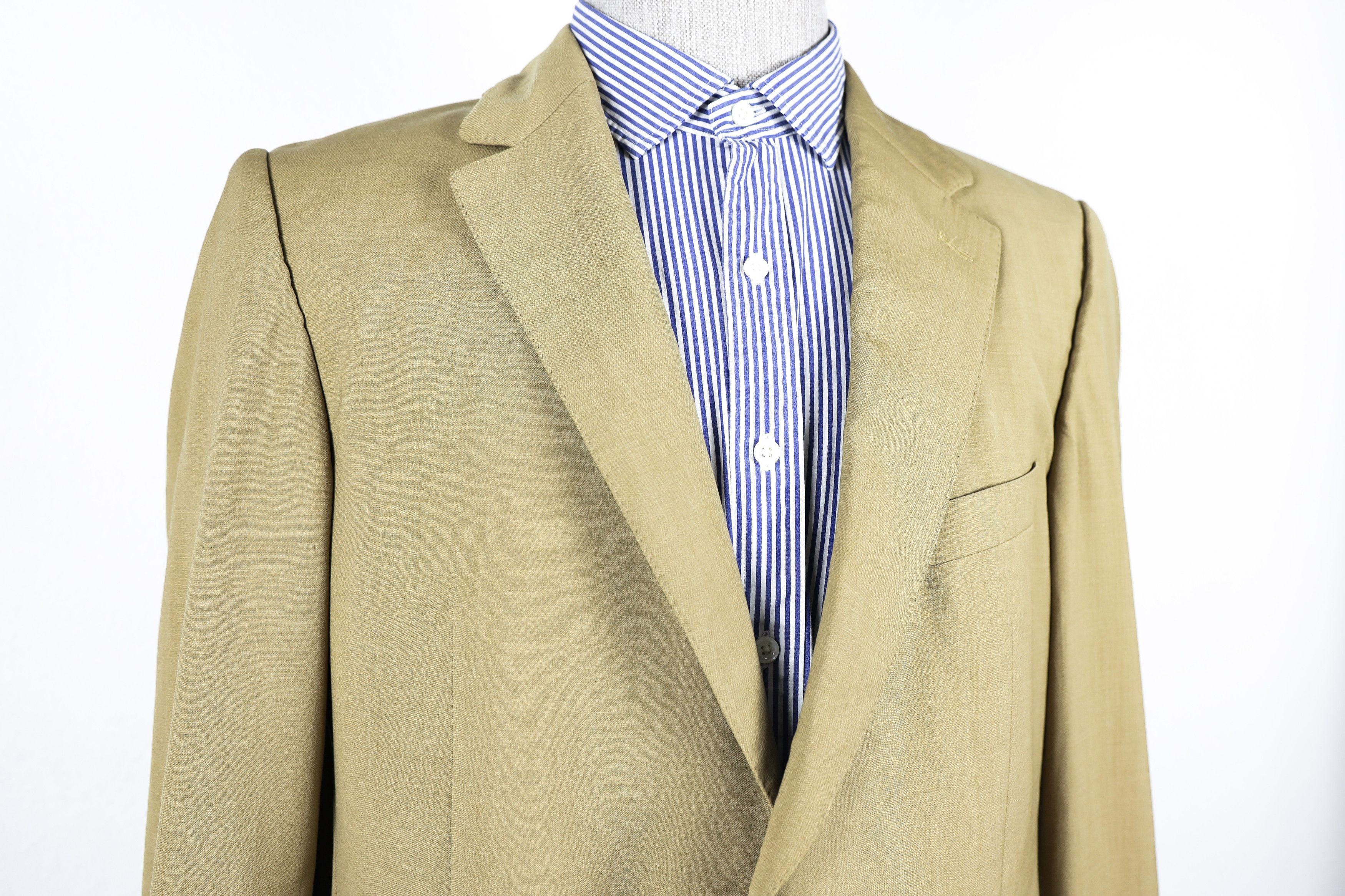 Burberry × Burberry Prorsum Burberry Beige Wool Blazer Jacket 54 size Size US L / EU 52-54 / 3 - 2 Thumbnail