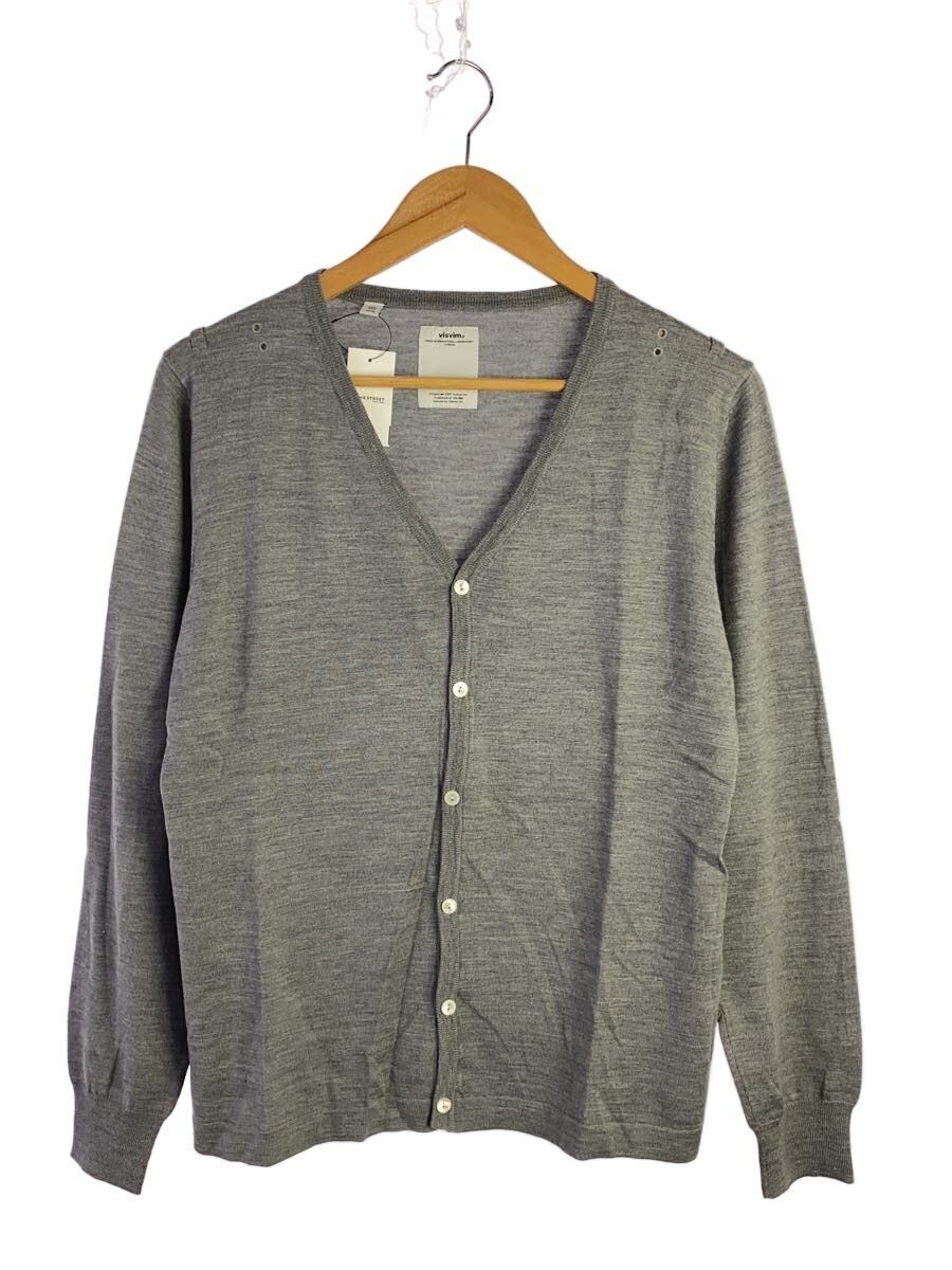 Visvim Gray Cashmere Cardigan (thin) Size US M / EU 48-50 / 2 - 1 Thumbnail
