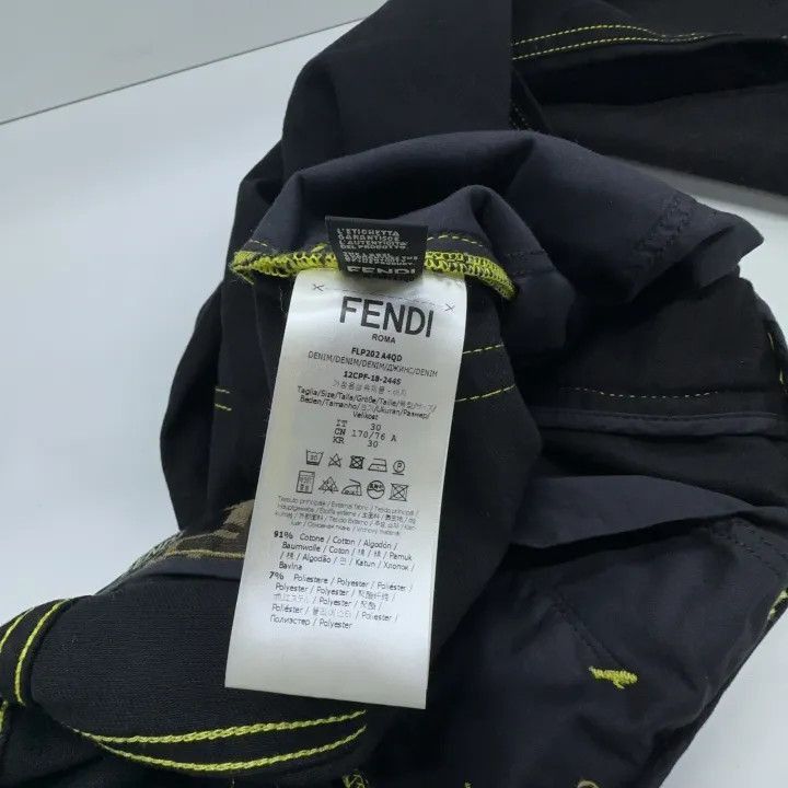 Fendi Fendi Casual Minimalist Denim Pants -2507 Size US 30 / EU 46 - 4 Thumbnail