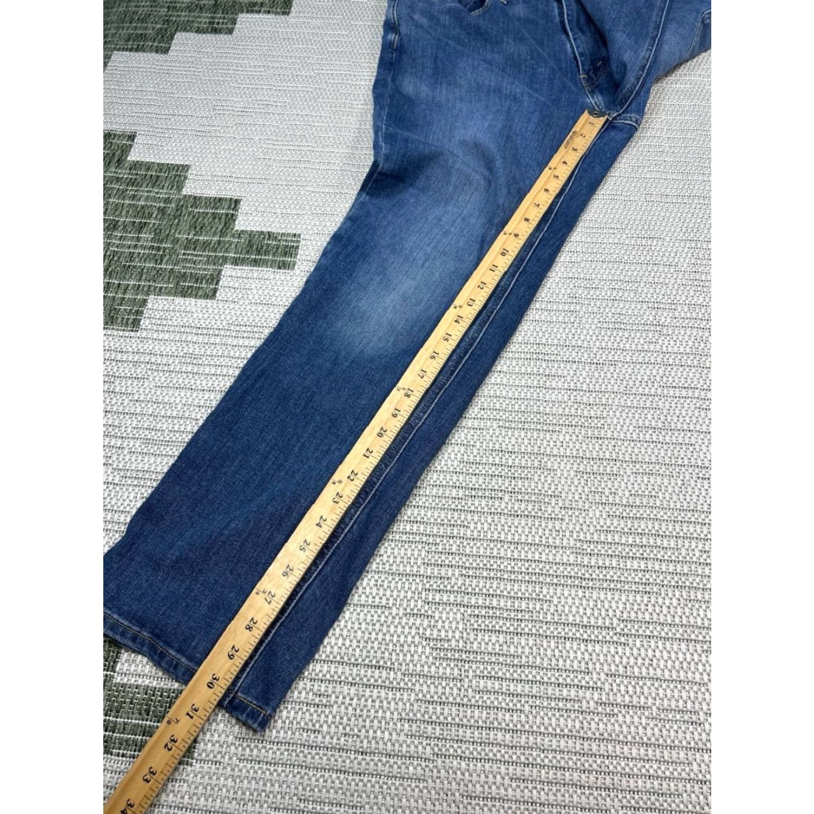 Levi's VINTAGE Levis 541 All Season Tech Jeans Mens 36 Blue Denim Mid Rise Tapered Leg 34x30 Size US 36 / EU 52 - 3 Thumbnail