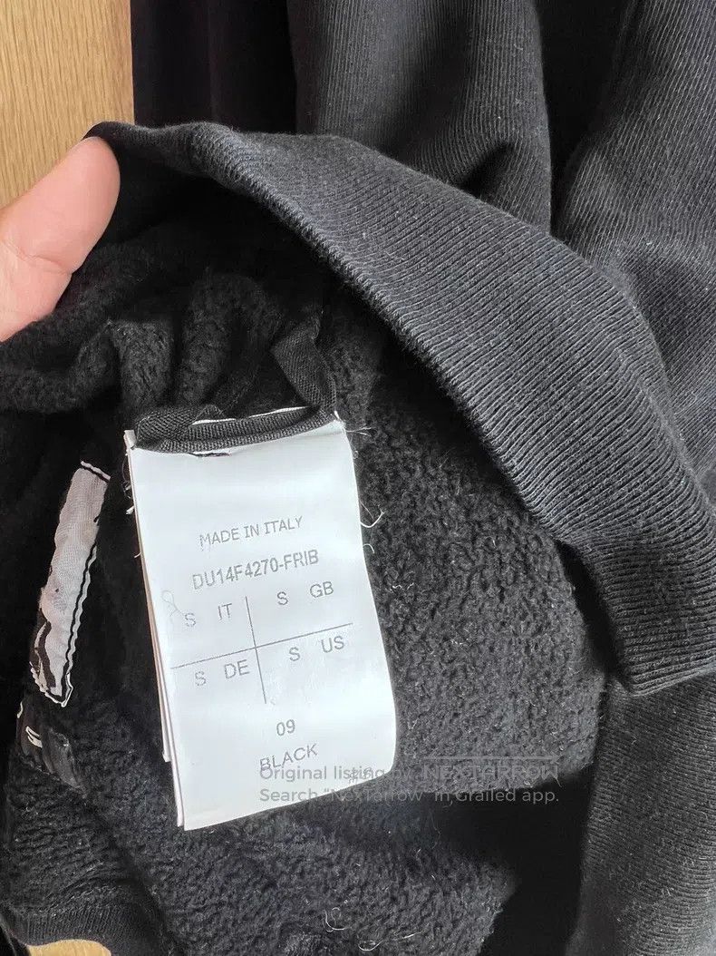 Rick Owens Rick Owens DRKSHDW Long Sleeve Sweatshirt Size US S / EU 44-46 / 1 - 4 Thumbnail