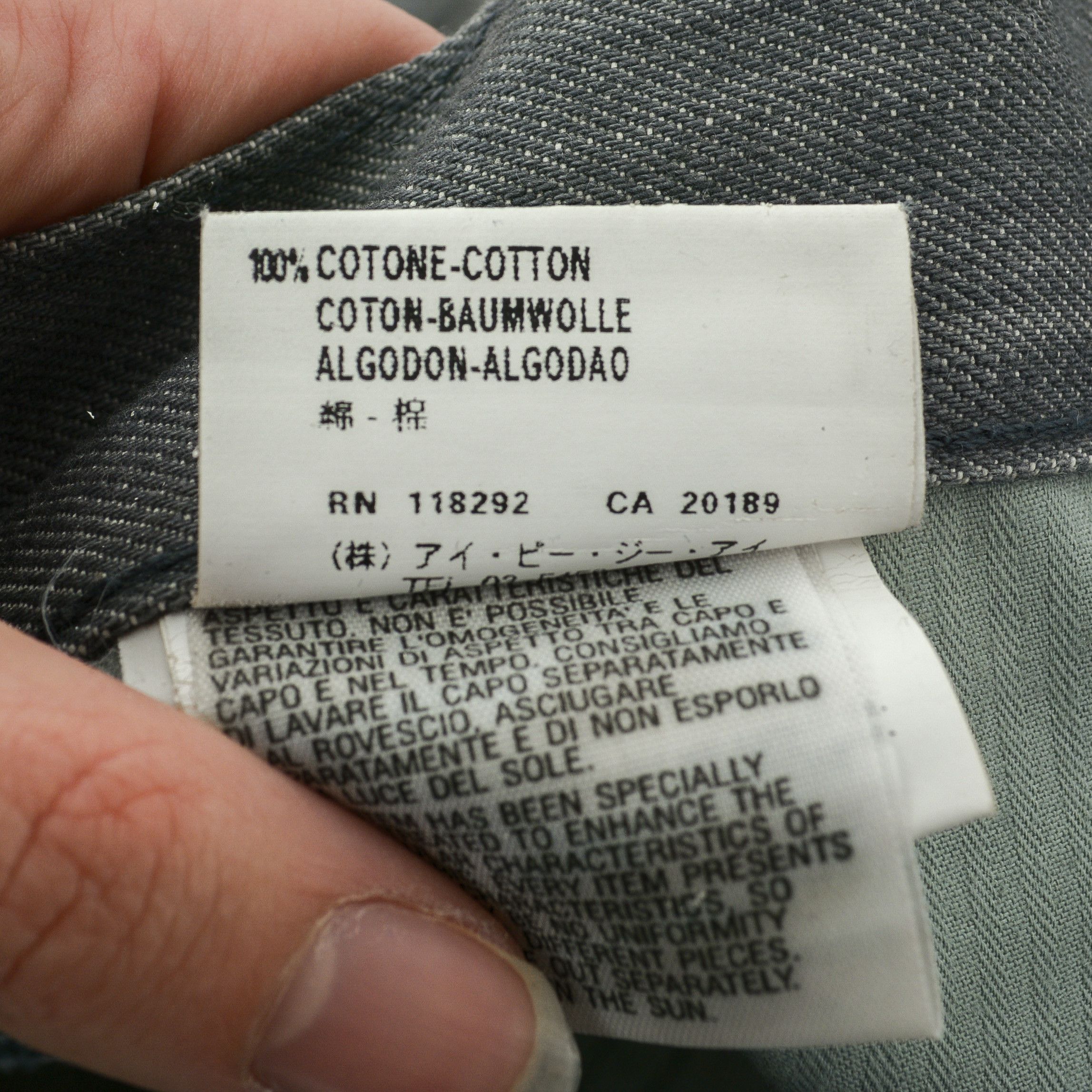 Replay JEANS W36 L30 Regular Straight Denim Pants Trousers Italian Size US 36 / EU 52 - 9 Thumbnail