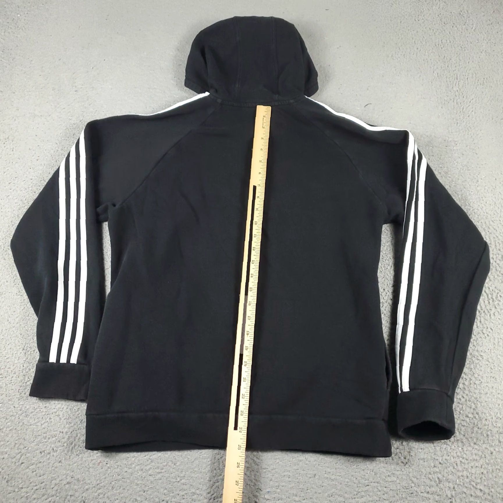 Adidas Adidas Men's Pullover Hoodie Sweater Black Long Sleeve Casual Sports Activewear Medium Size US M / EU 48-50 / 2 - 7 Thumbnail