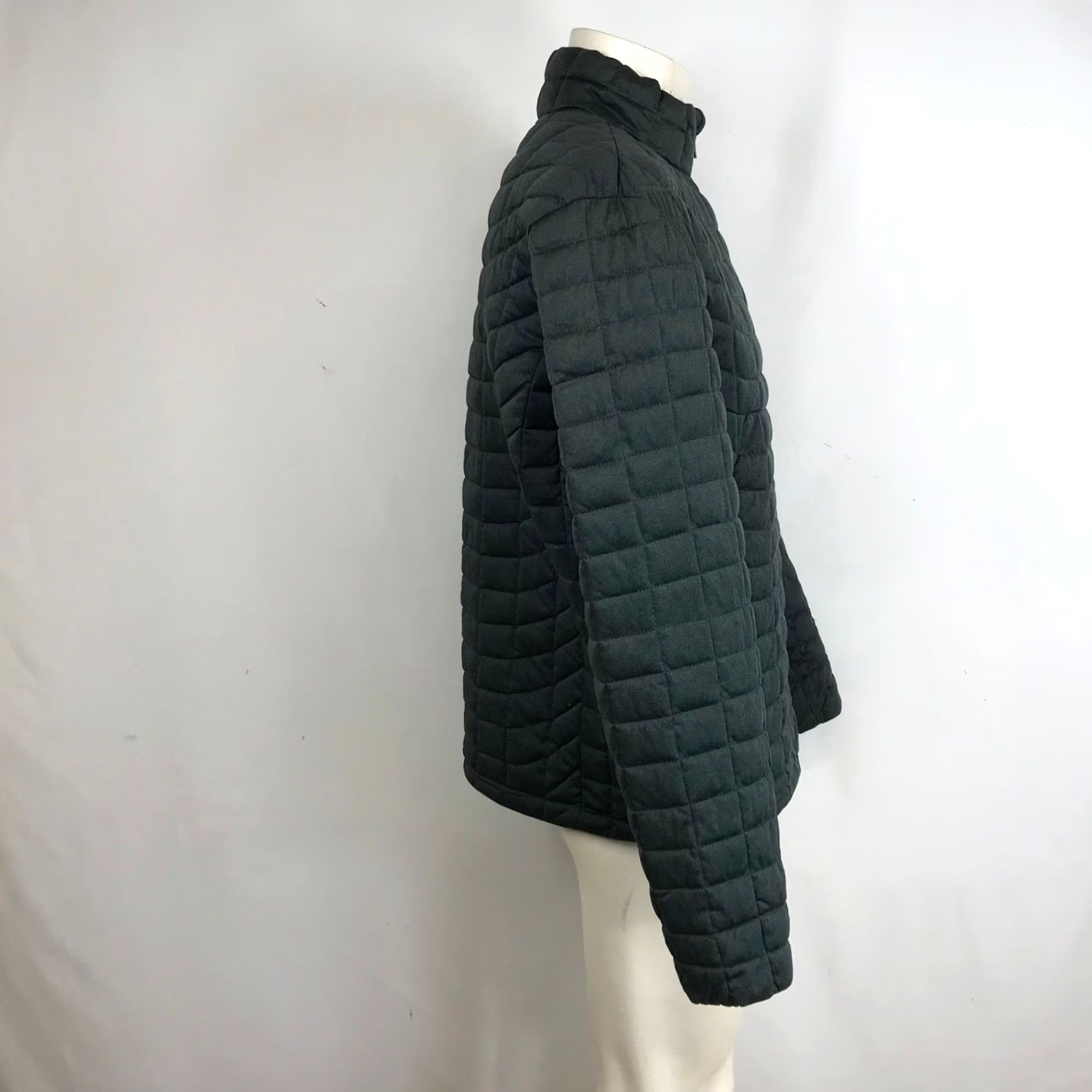 Ben Sherman Ben Sherman Quilted Puffer Jacket Charcoal Gray Full Zip Stand Collar Mens Size US M / EU 48-50 / 2 - 4 Thumbnail