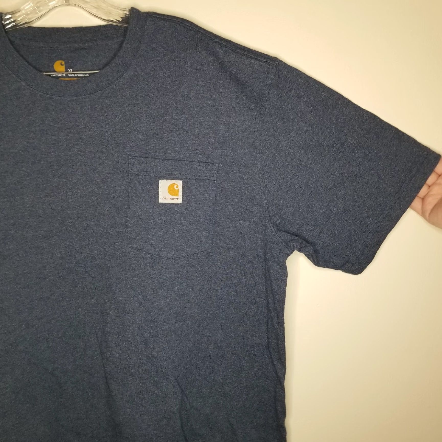 Carhartt Carhartt Shirt Men XL Short Sleeve Blue T-Shirt Mens Size US XL / EU 56 / 4 - 2 Thumbnail