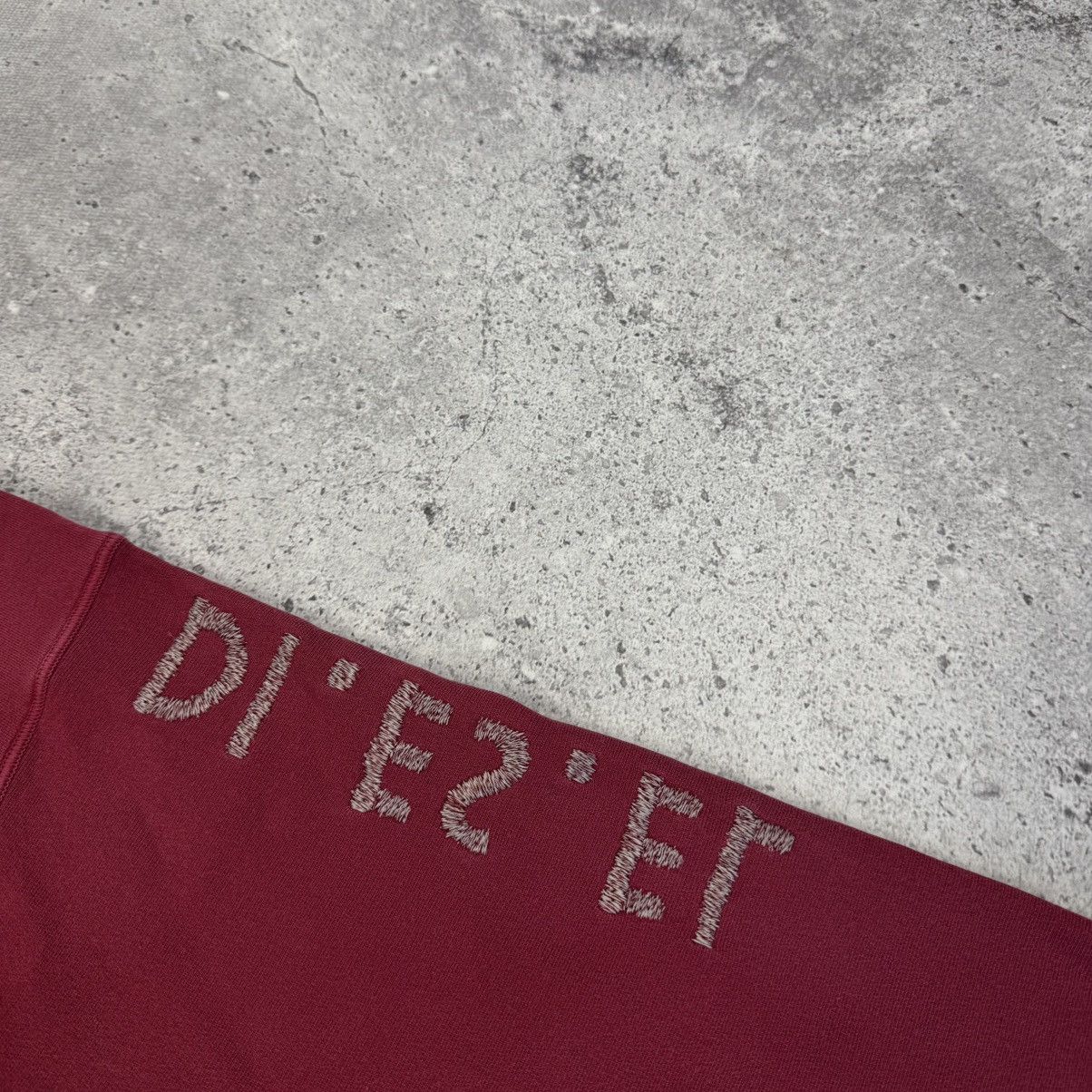 Diesel Vintage Diesel Y2K “Forever Yours” Avant Garde Zip Hoodie Size US XL / EU 56 / 4 - 5 Thumbnail