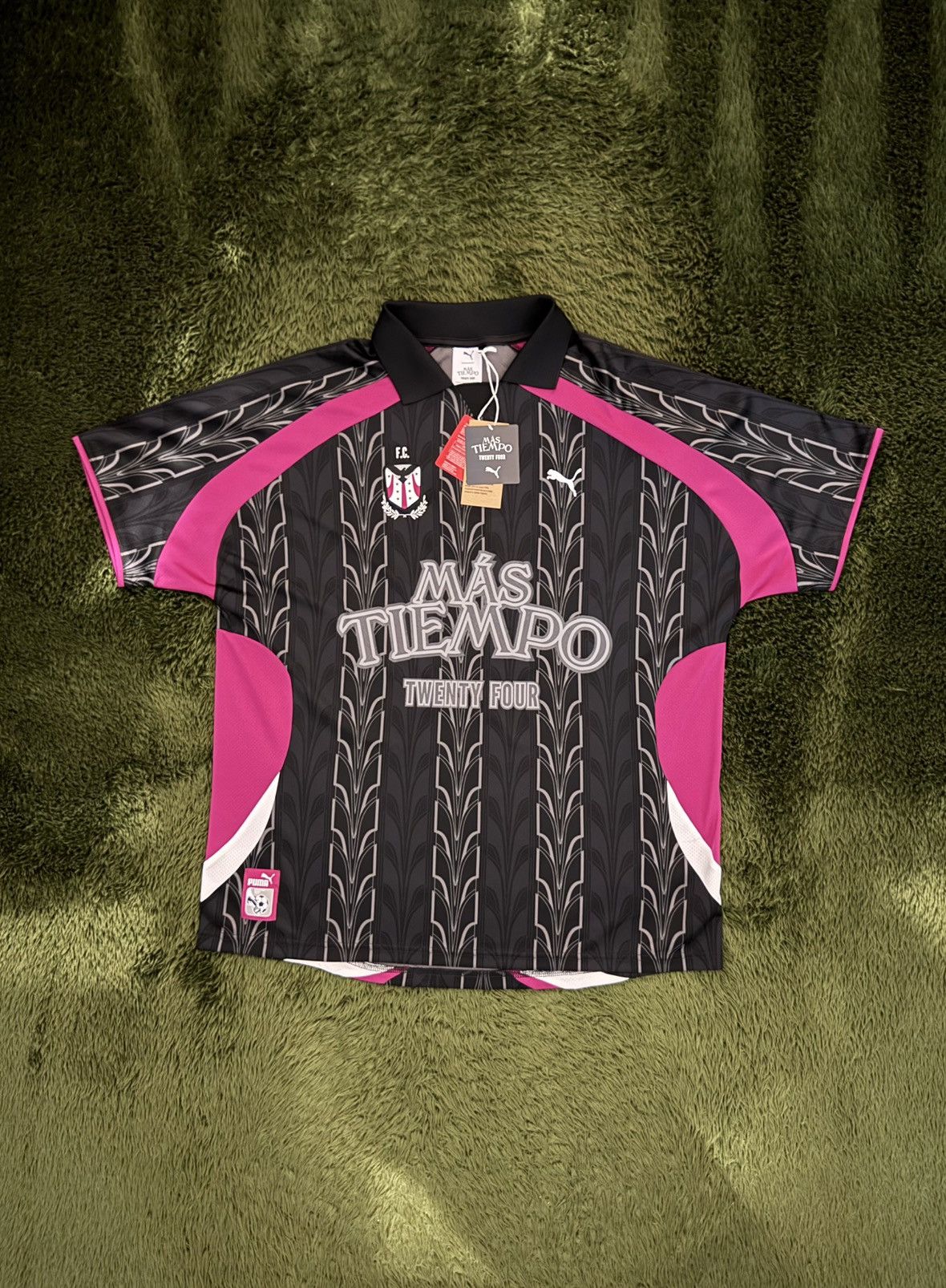 Puma × Skepta [L] Puma x Skepta MAS TIEMPO Jersey Tee Black Size US XL / EU 56 / 4 - 1 Thumbnail