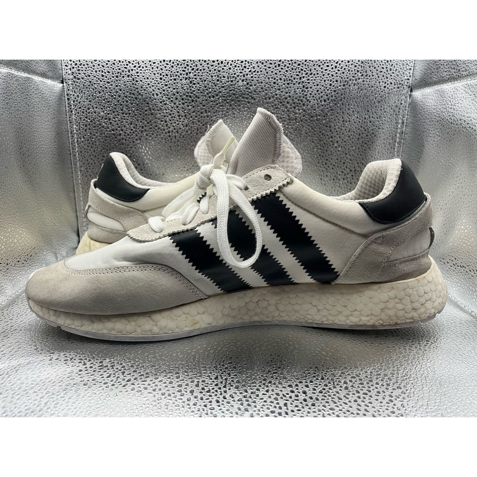 Adidas Adidas I-5923 Originals White Black Mens 13 Size US 13 / EU 46 - 4 Thumbnail